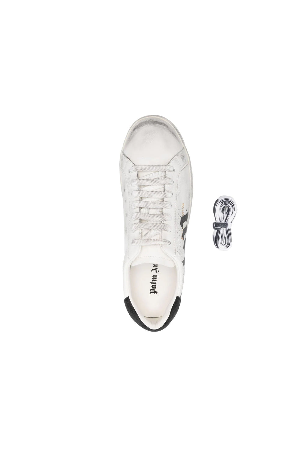 Palm Angels distressed logo-print sneakers