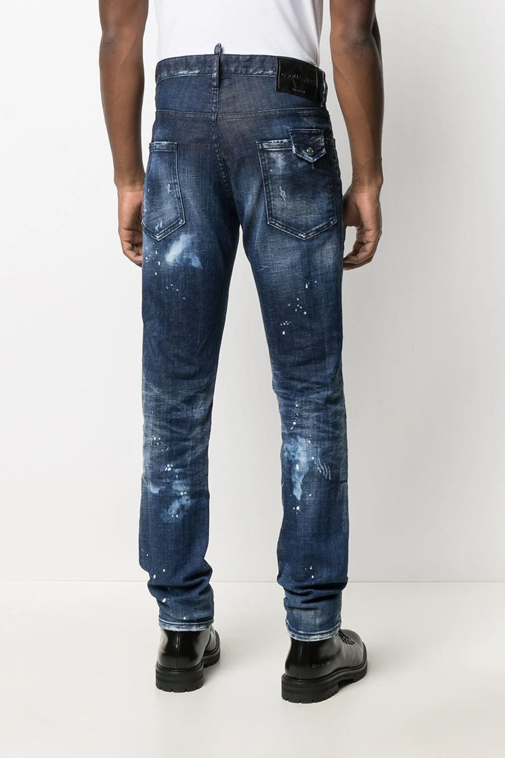 Dsquared2 Cool Guy distressed straight-leg jeans