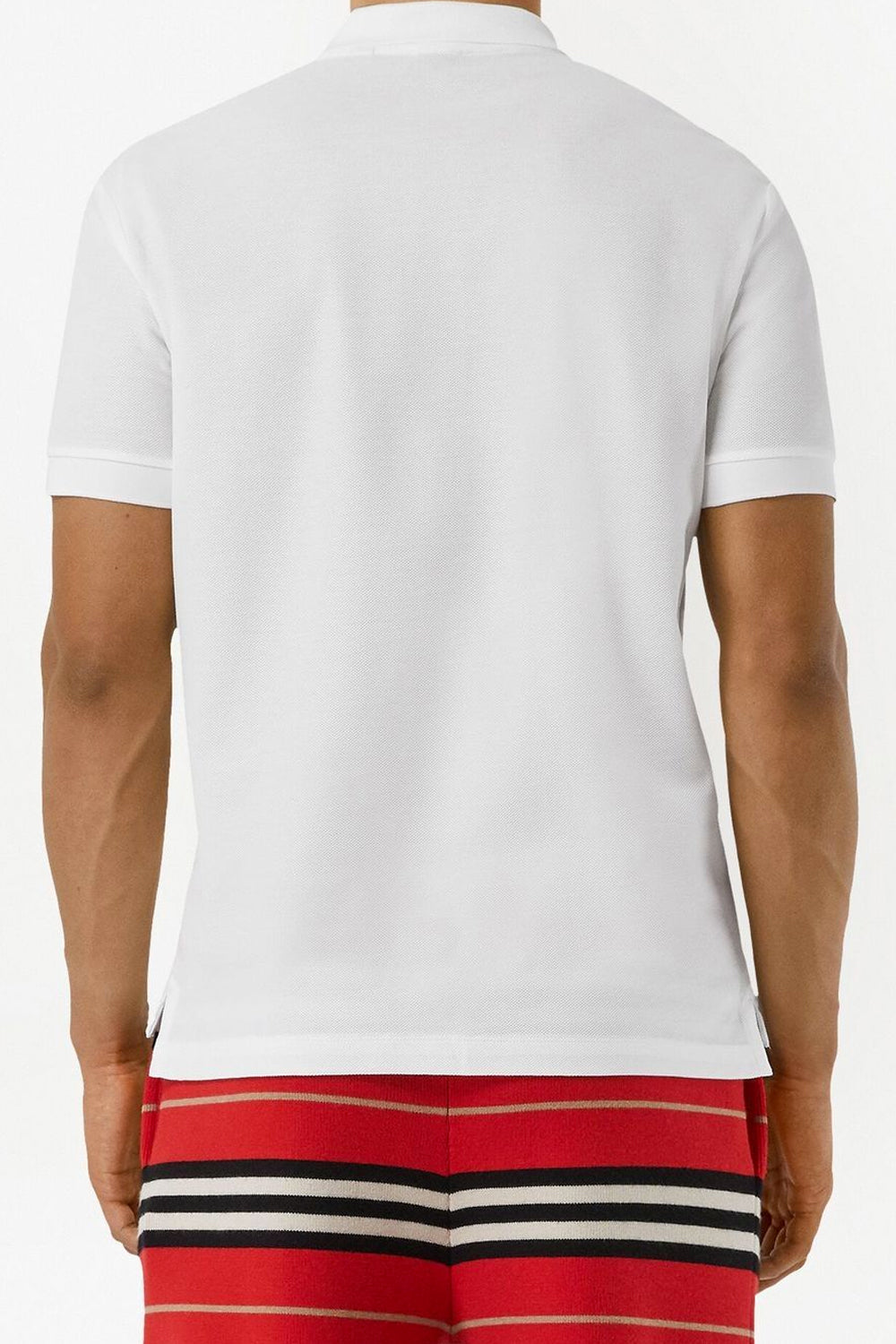 Burberry Monogram motif cotton-piqué polo shirt