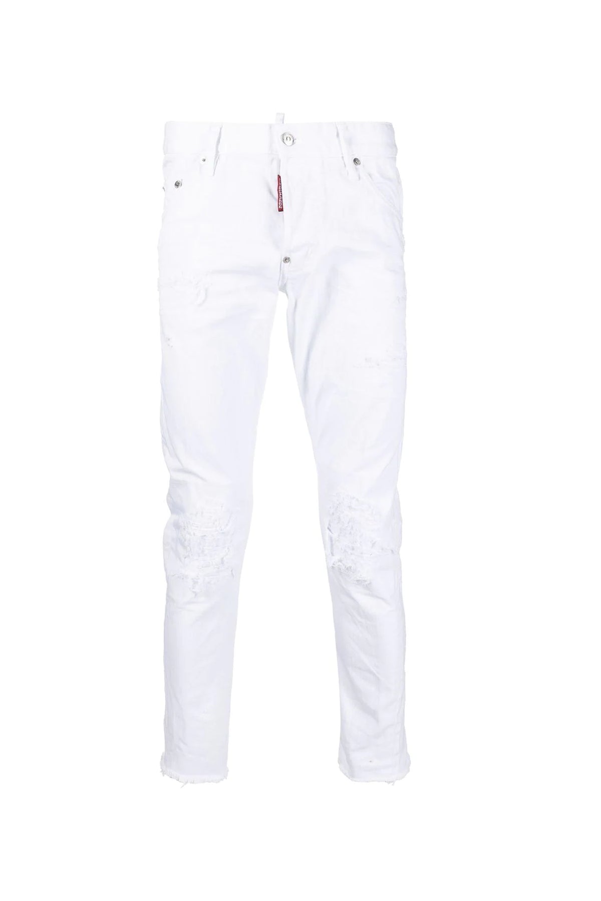 Dsquared2 distressed straight-leg jeans