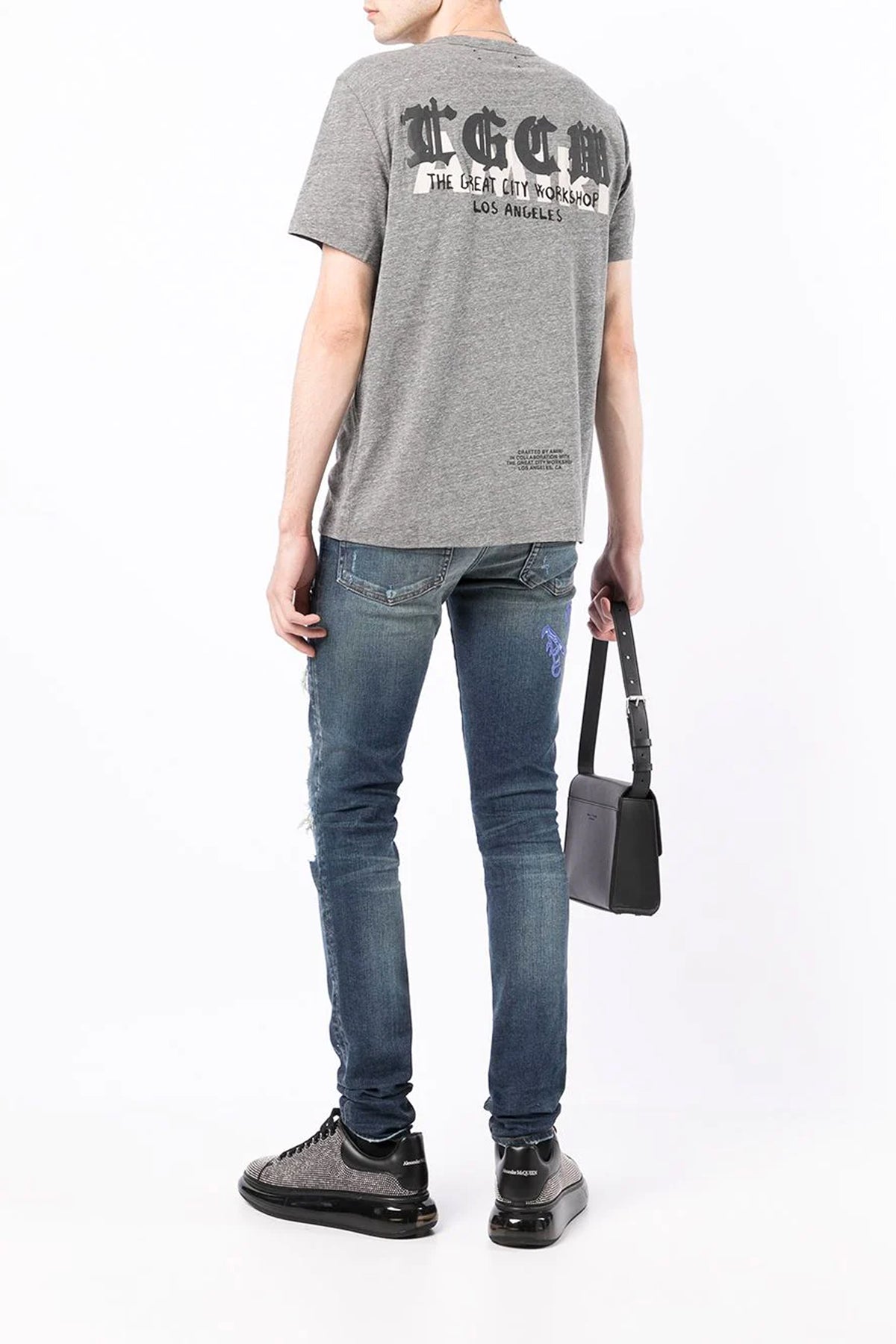 Amiri logo-print short-sleeved T-shirt