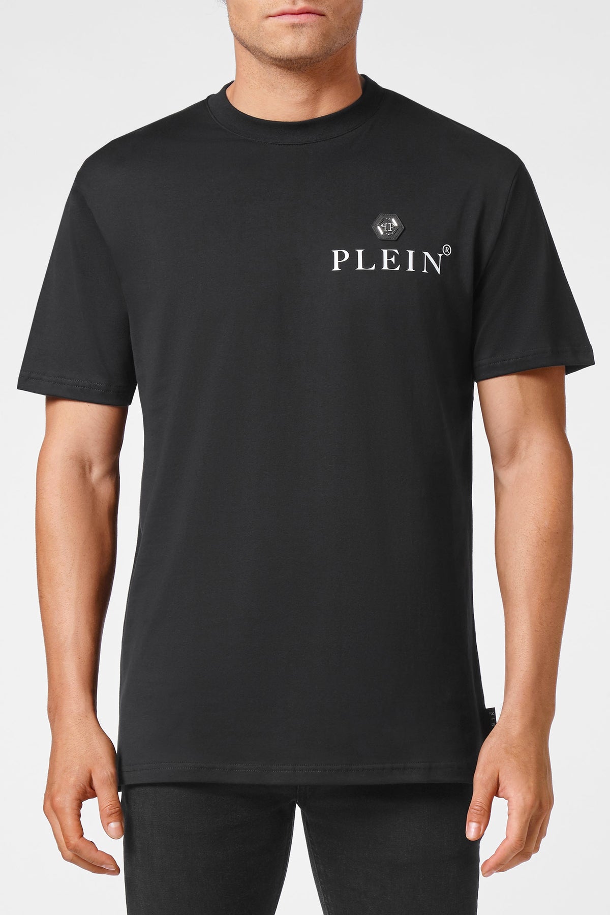 Philipp Plein T-SHIRT ROUND NECK SS HEXAGON