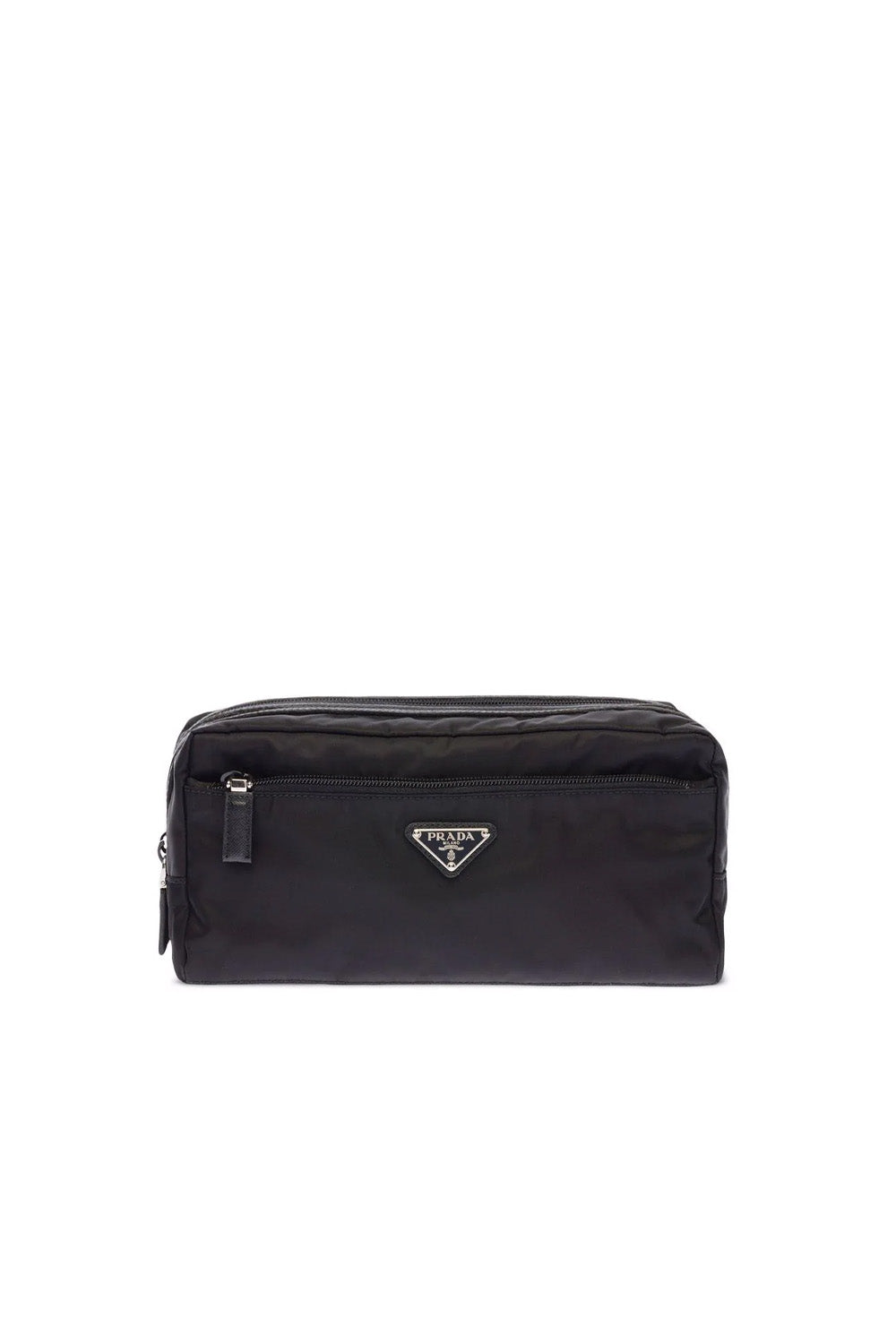 Prada Nylon and leather travel pouch