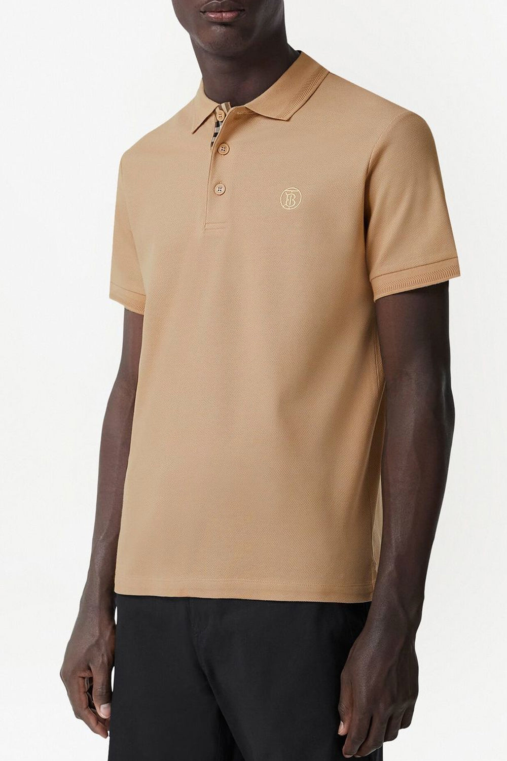 Burberry Monogram motif cotton-piqué polo shirt