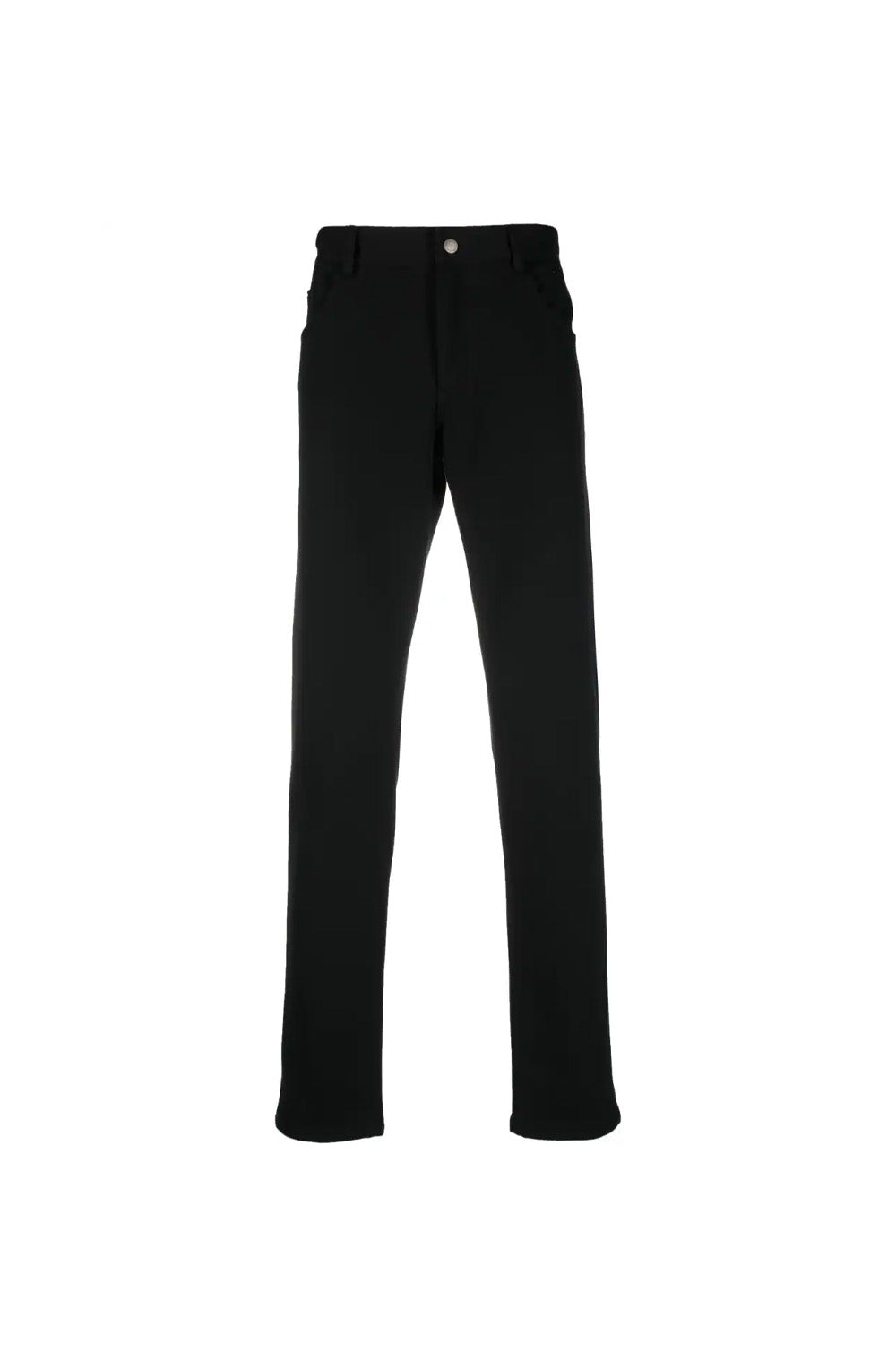 Dolce & Gabbana logo-plaque straight-leg trousers
