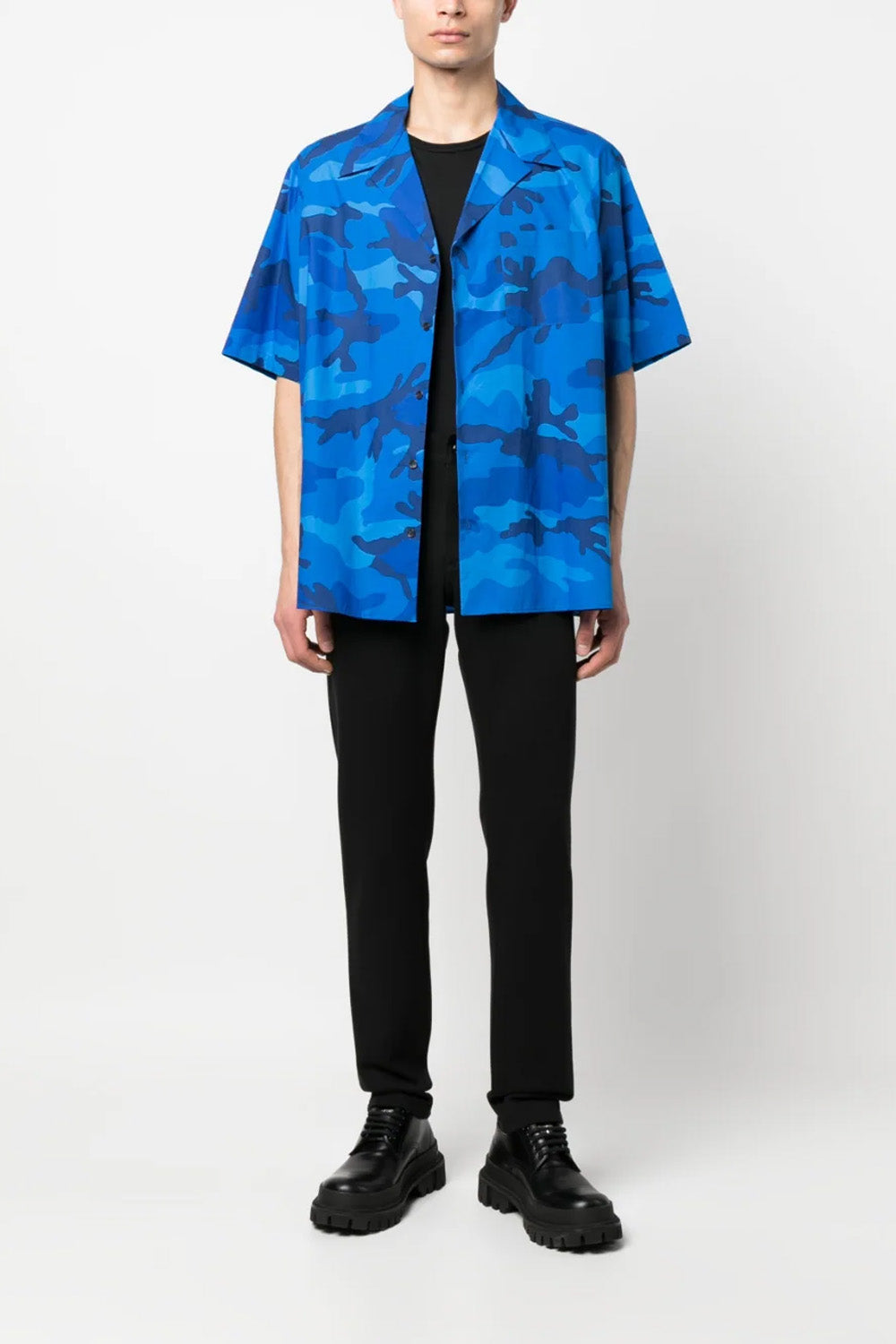 Dolce & Gabbana logo-plaque straight-leg trousers