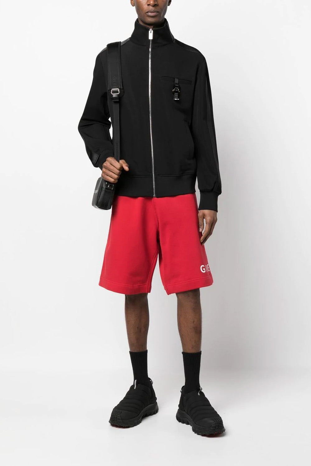 Givenchy logo-print cotton shorts
