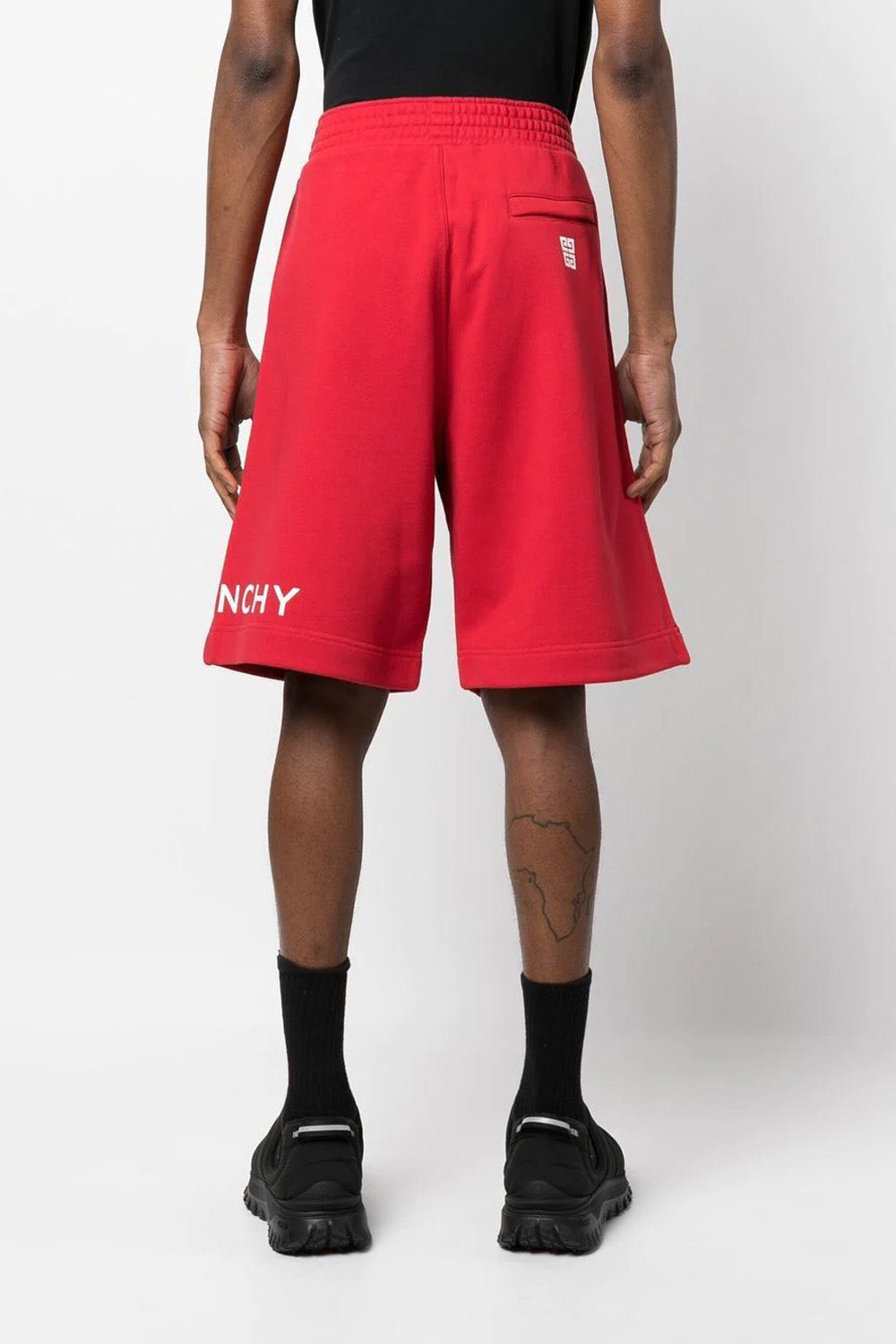 Givenchy logo-print cotton shorts