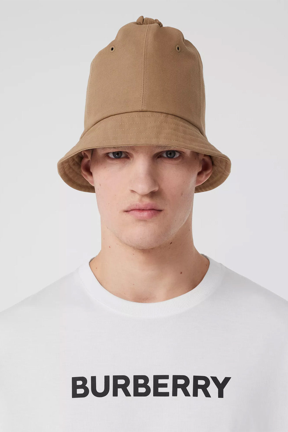 Burberry Logo Print Cotton Oversized T-shirt