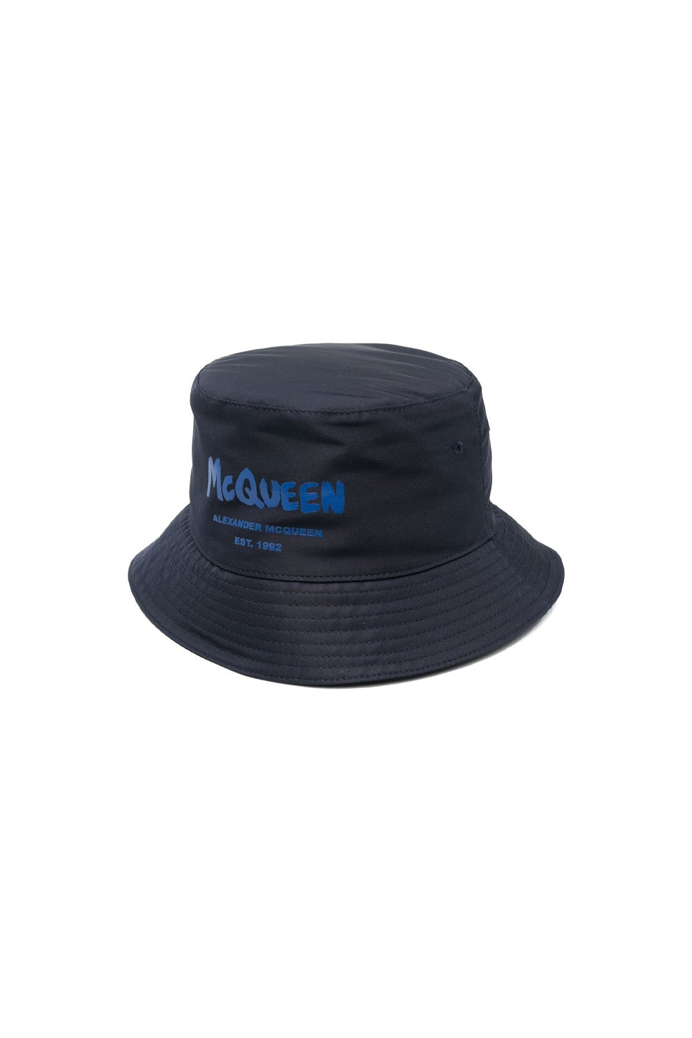 Alexander McQueen logo-print bucket hat