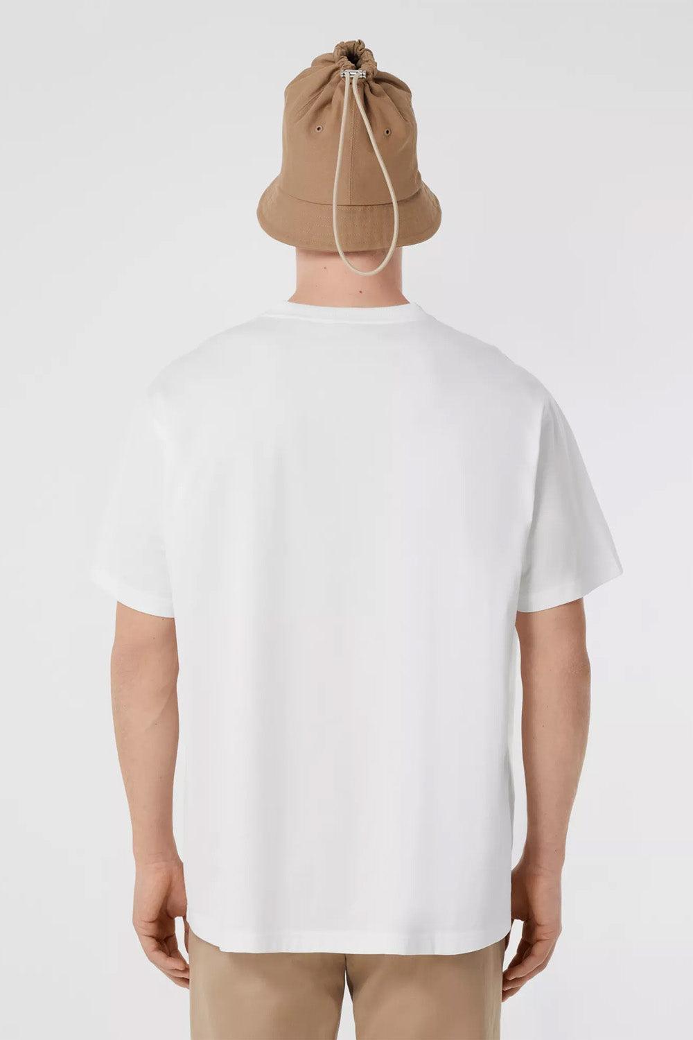Burberry Logo Print Cotton Oversized T-shirt