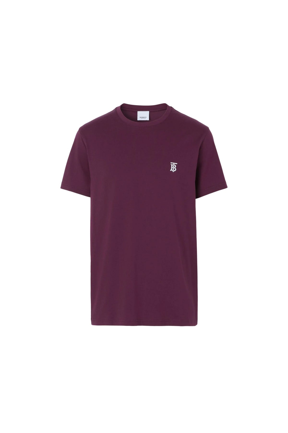 Burberry monogram embroidered T-shirt