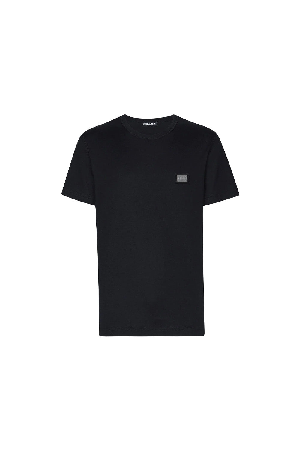 Dolce & Gabbana Red DG Logo Cotton Crew Neck T-shirt main image 0