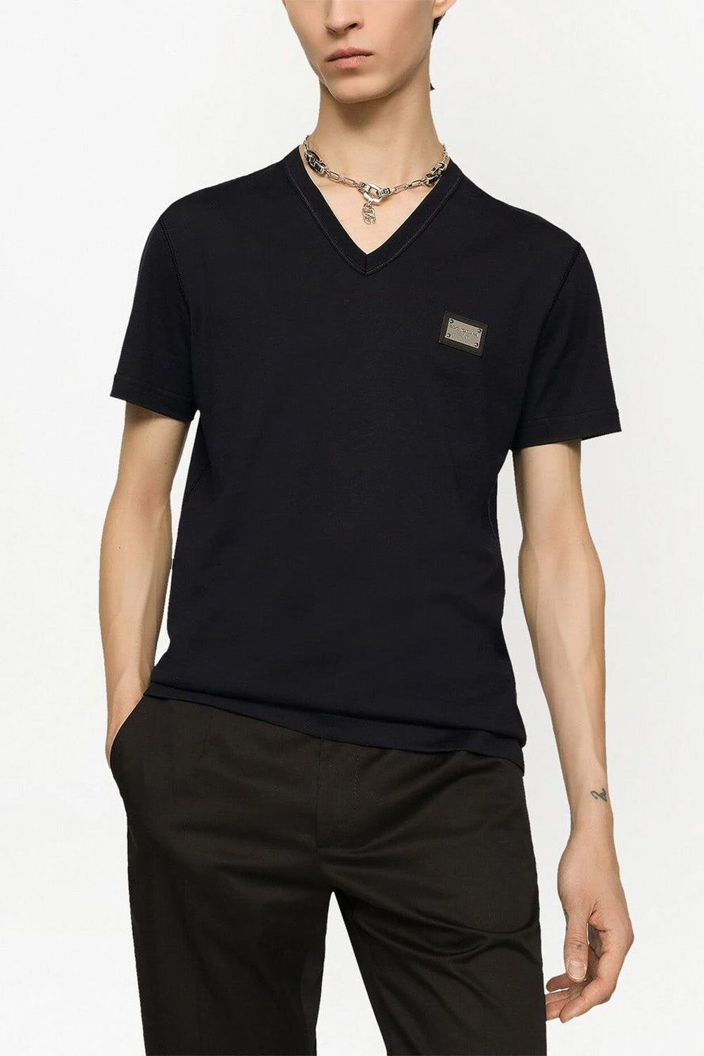 Dolce & Gabbana DG Essentials V-neck T-shirt
