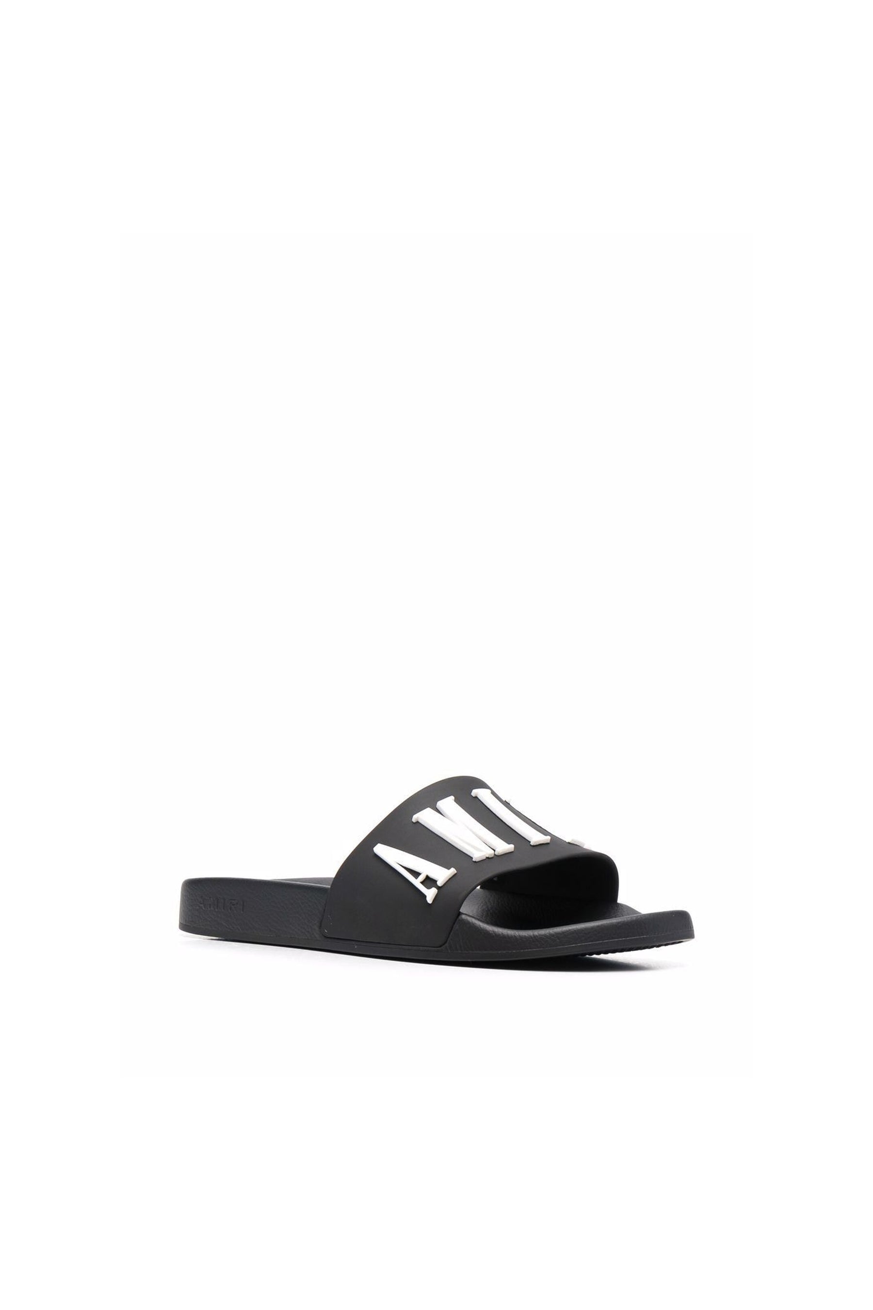 Amiri debossed logo slides