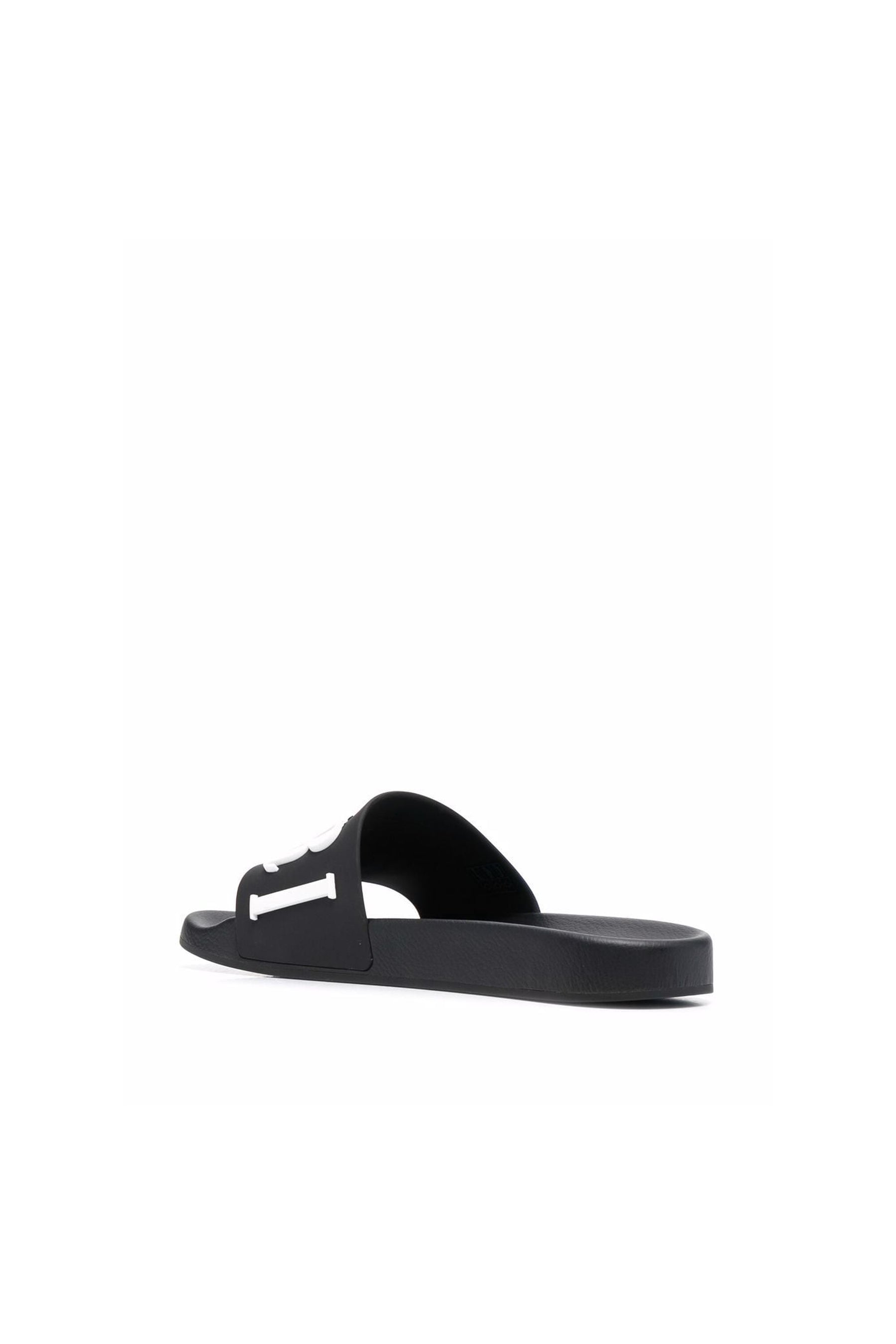 Amiri debossed logo slides