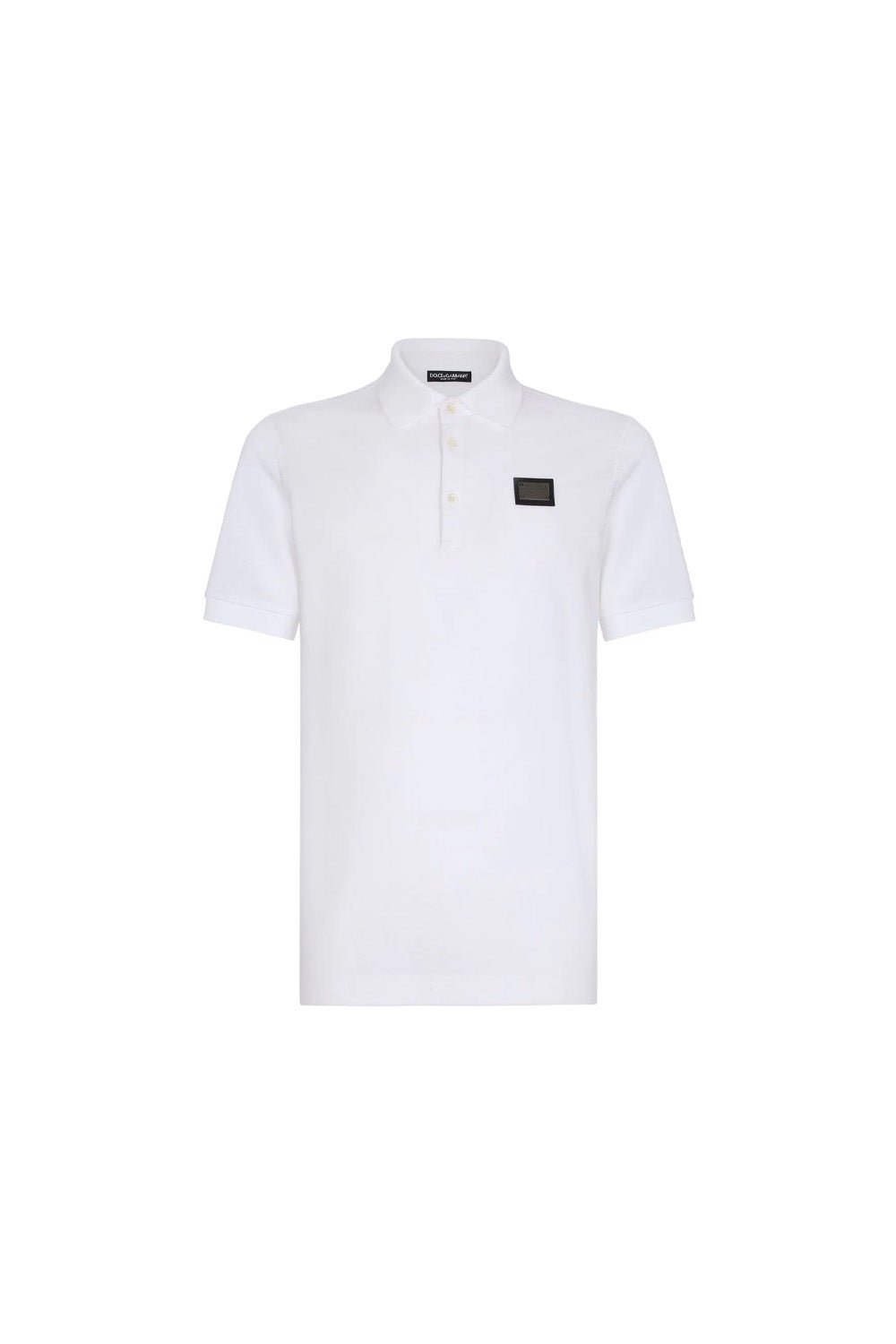 Dolce & Gabbana DG Essentials cotton piqué polo shirt