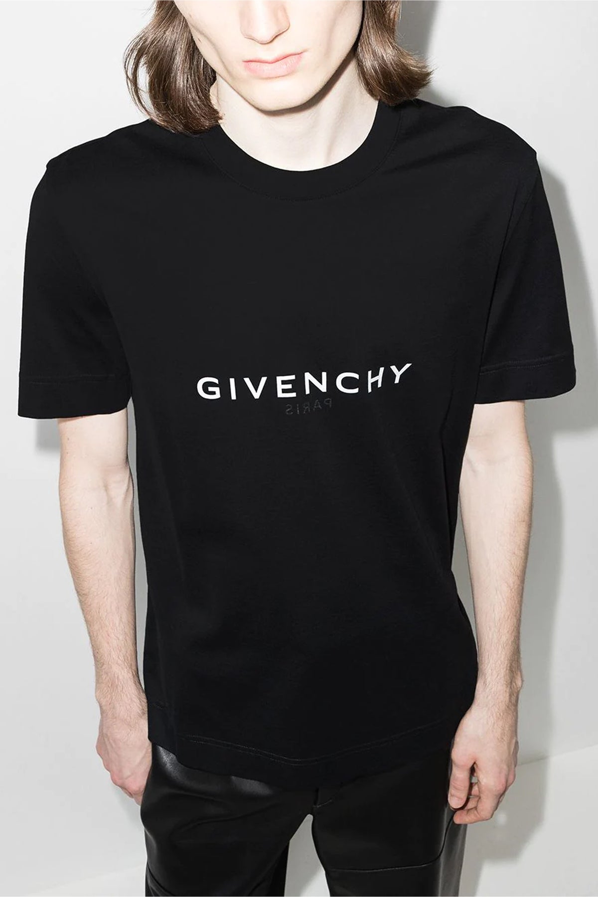 Givenchy logo-print cotton T-shirt black