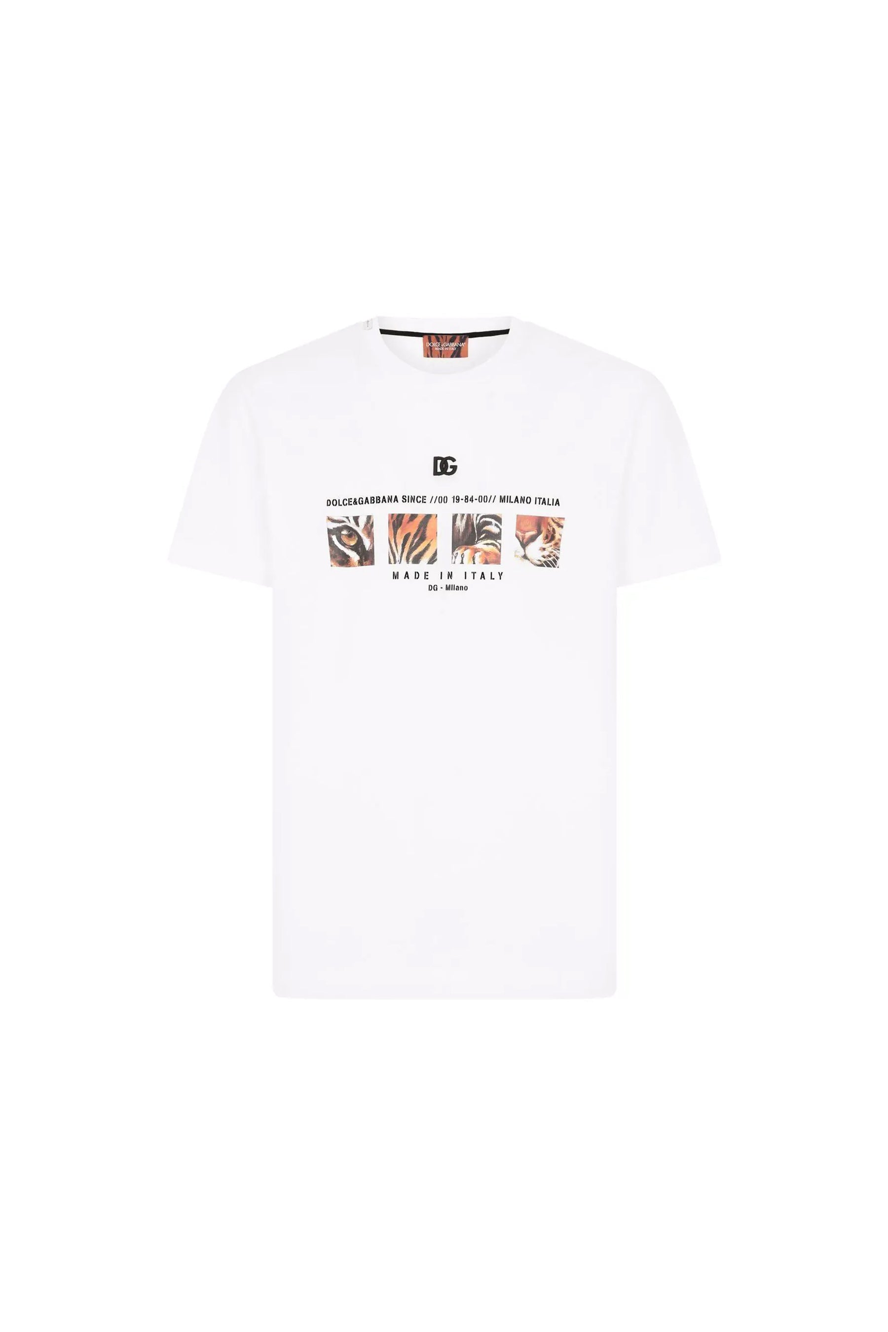 Dolce & Gabbana Cotton T-shirt with DG