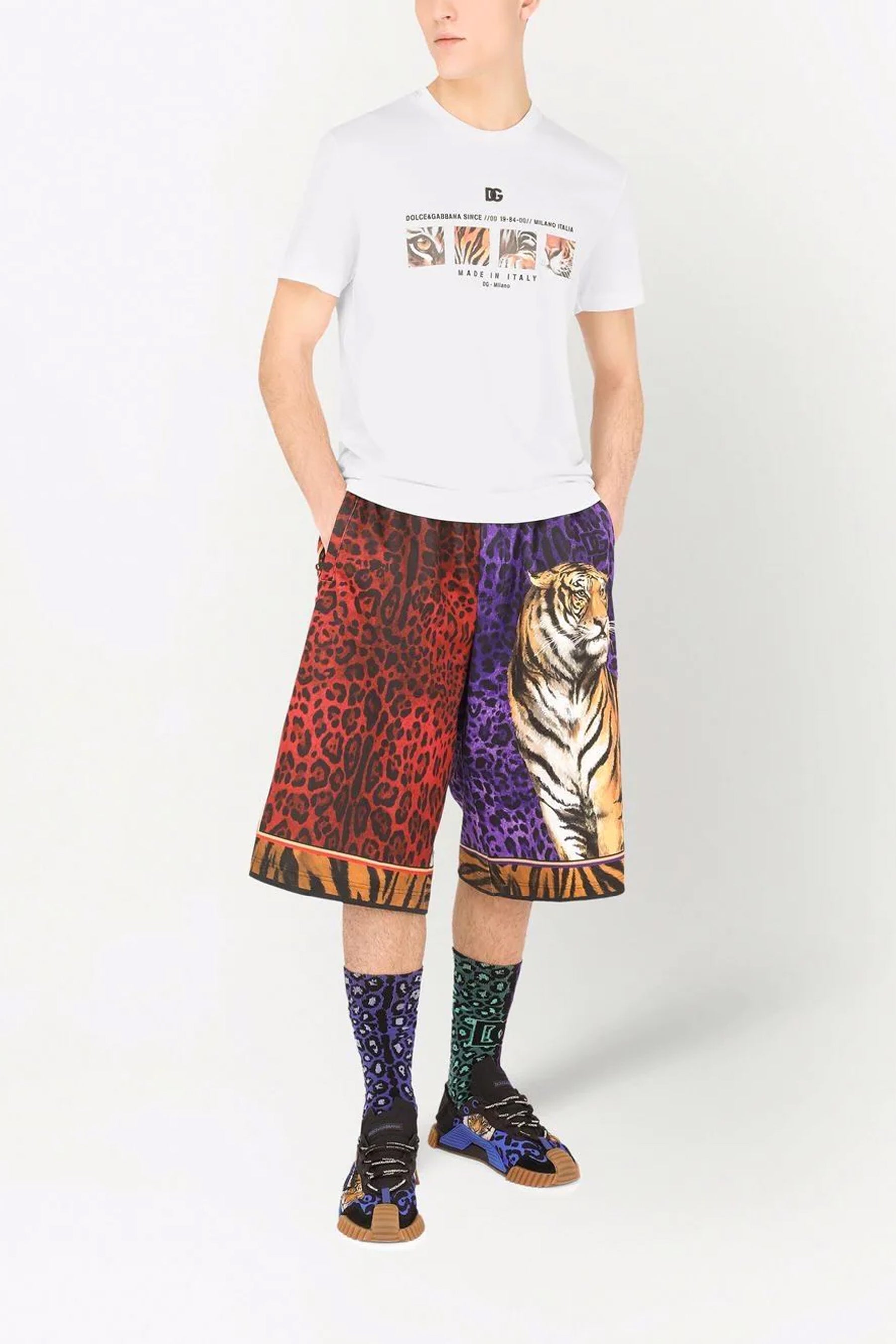 Dolce & Gabbana Cotton T-shirt with DG