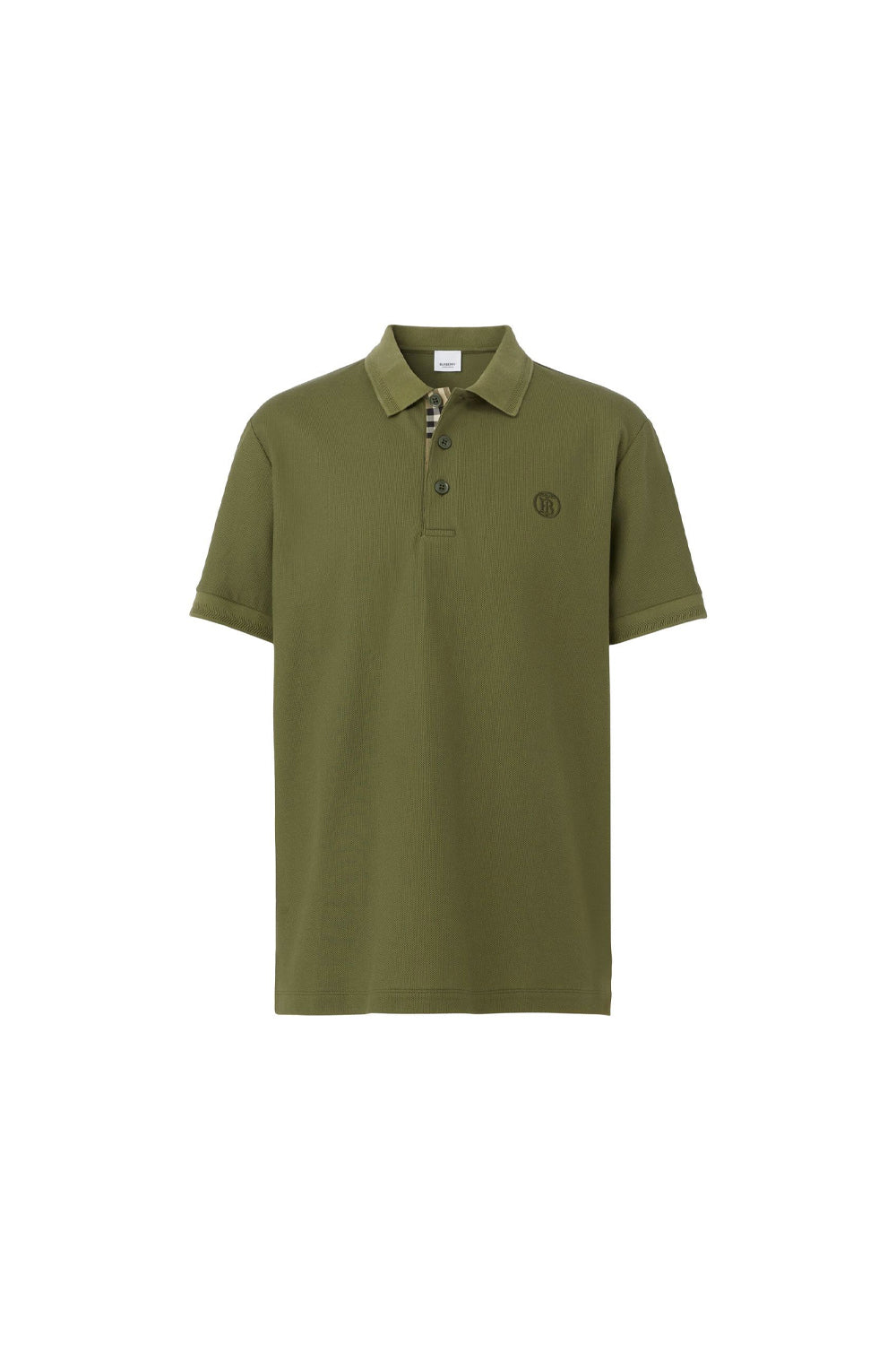 Burberry Monogram motif cotton-piqué polo shirt