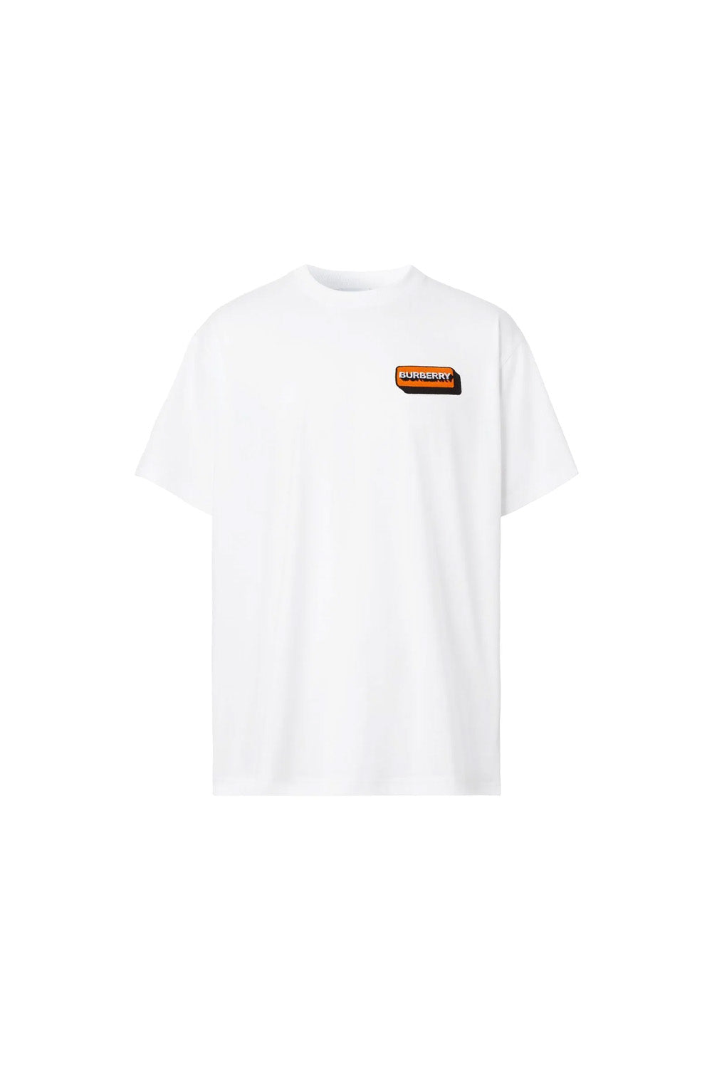 Burberry Logo Appliqué Cotton Oversized T-shirt