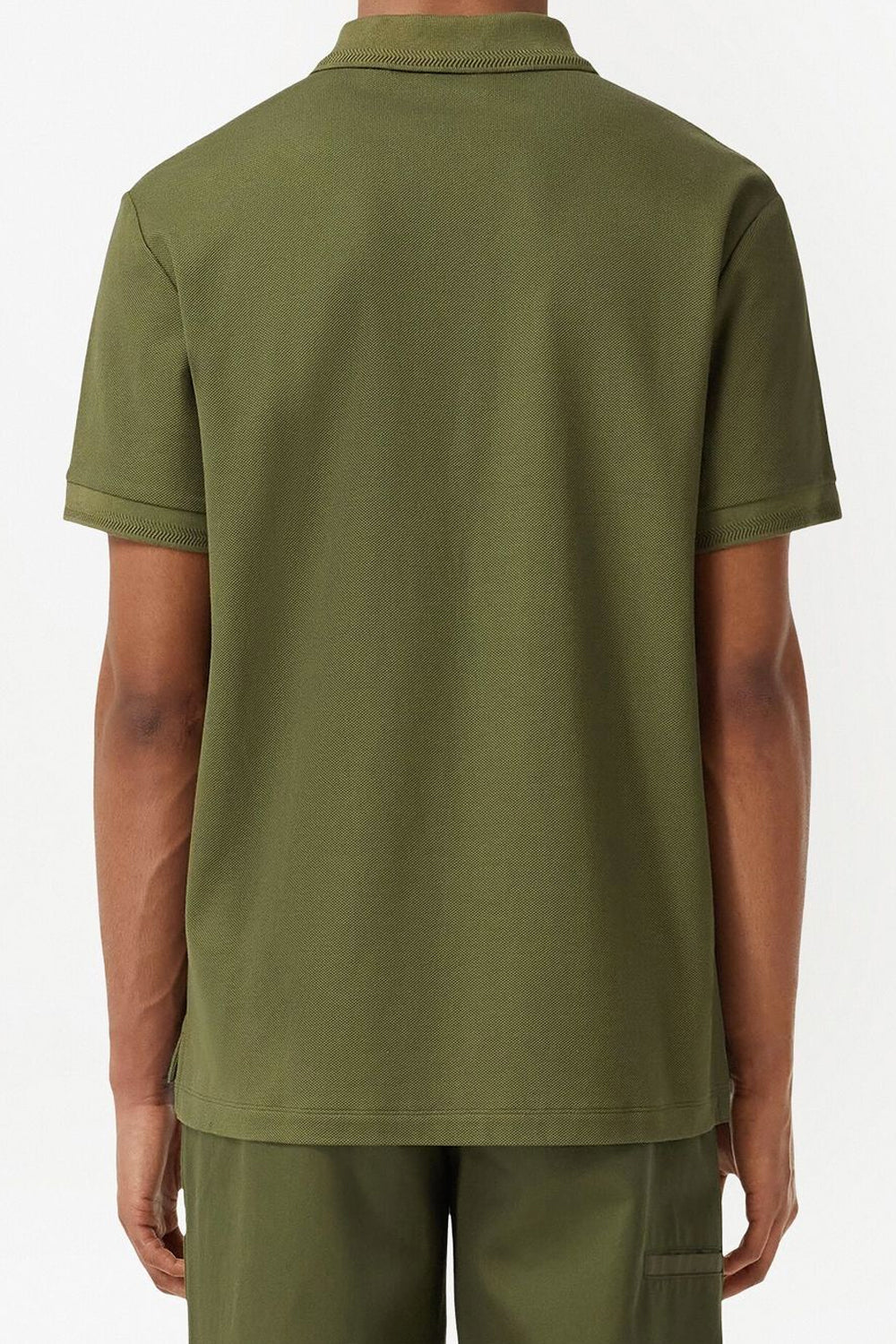 Burberry Monogram motif cotton-piqué polo shirt