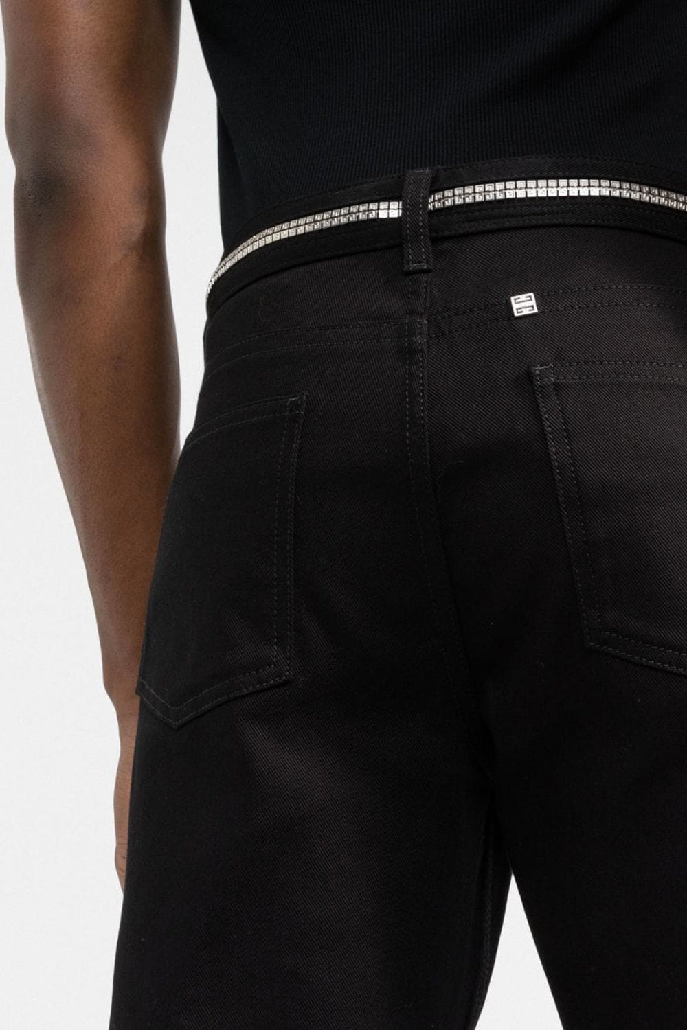 Givenchy 4G chain-embellished skinny jeans