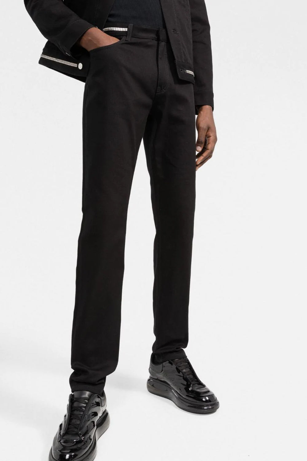 Givenchy 4G chain-embellished skinny jeans