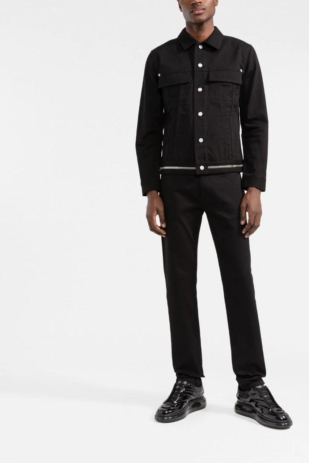 Givenchy 4G chain-embellished skinny jeans