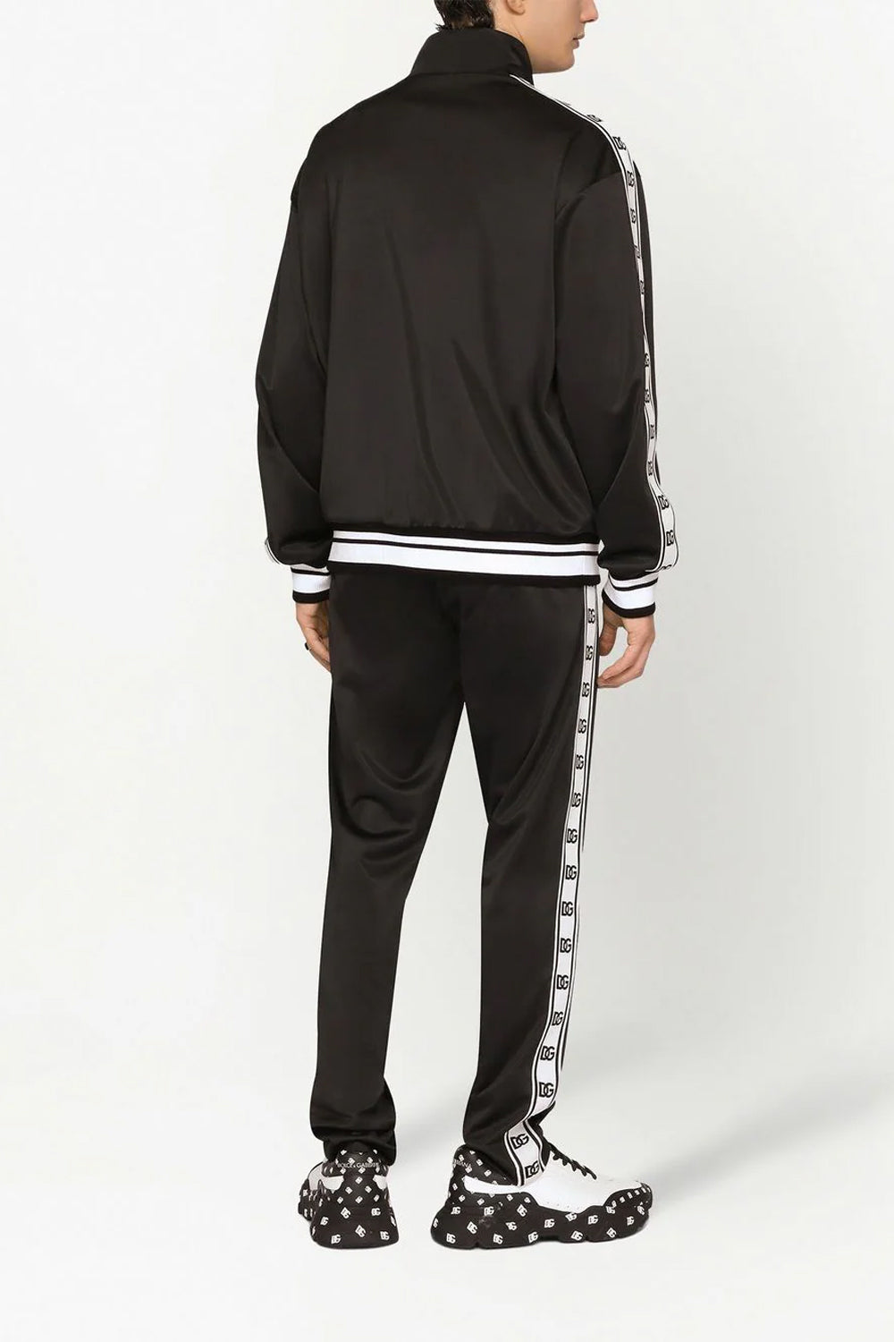 Dolce & Gabbana logo-tape track trousers