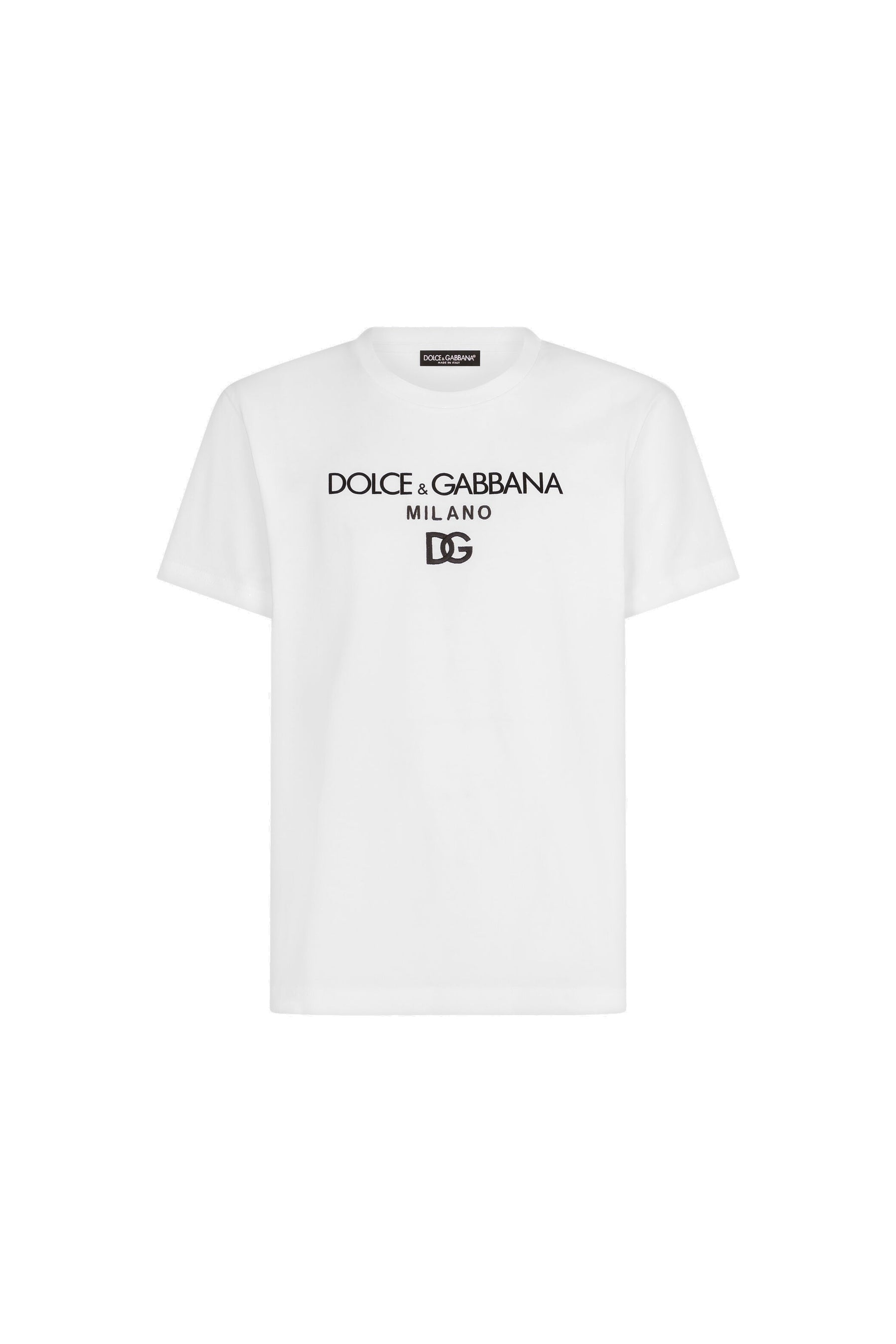Dolce & Gabbana DG logo print white T-shirt