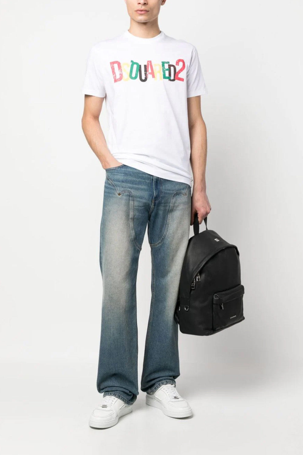 Dsquared2 logo-print cotton T-shirt