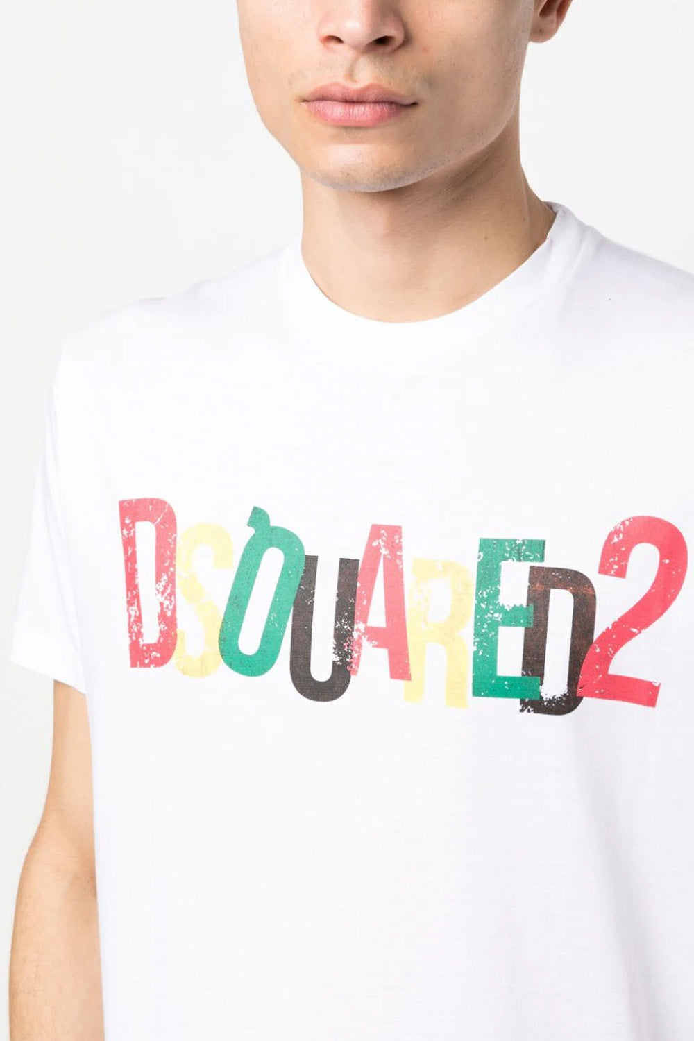 Dsquared2 logo-print cotton T-shirt