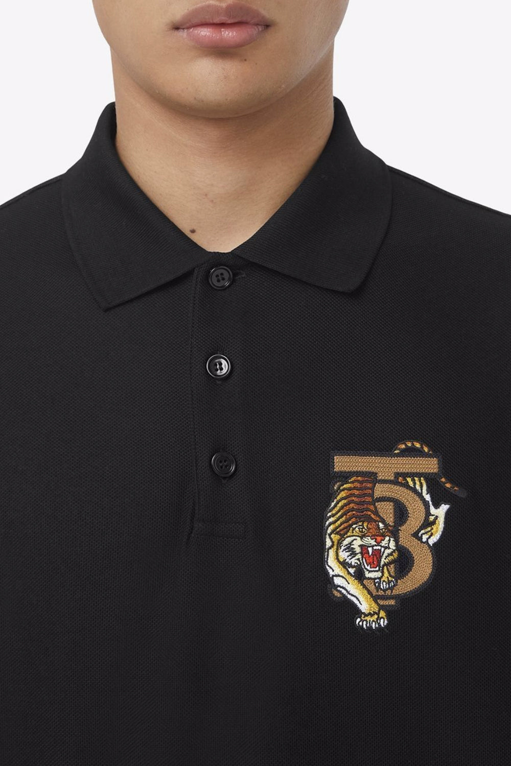 Burberry polo t-shirt logo monogram