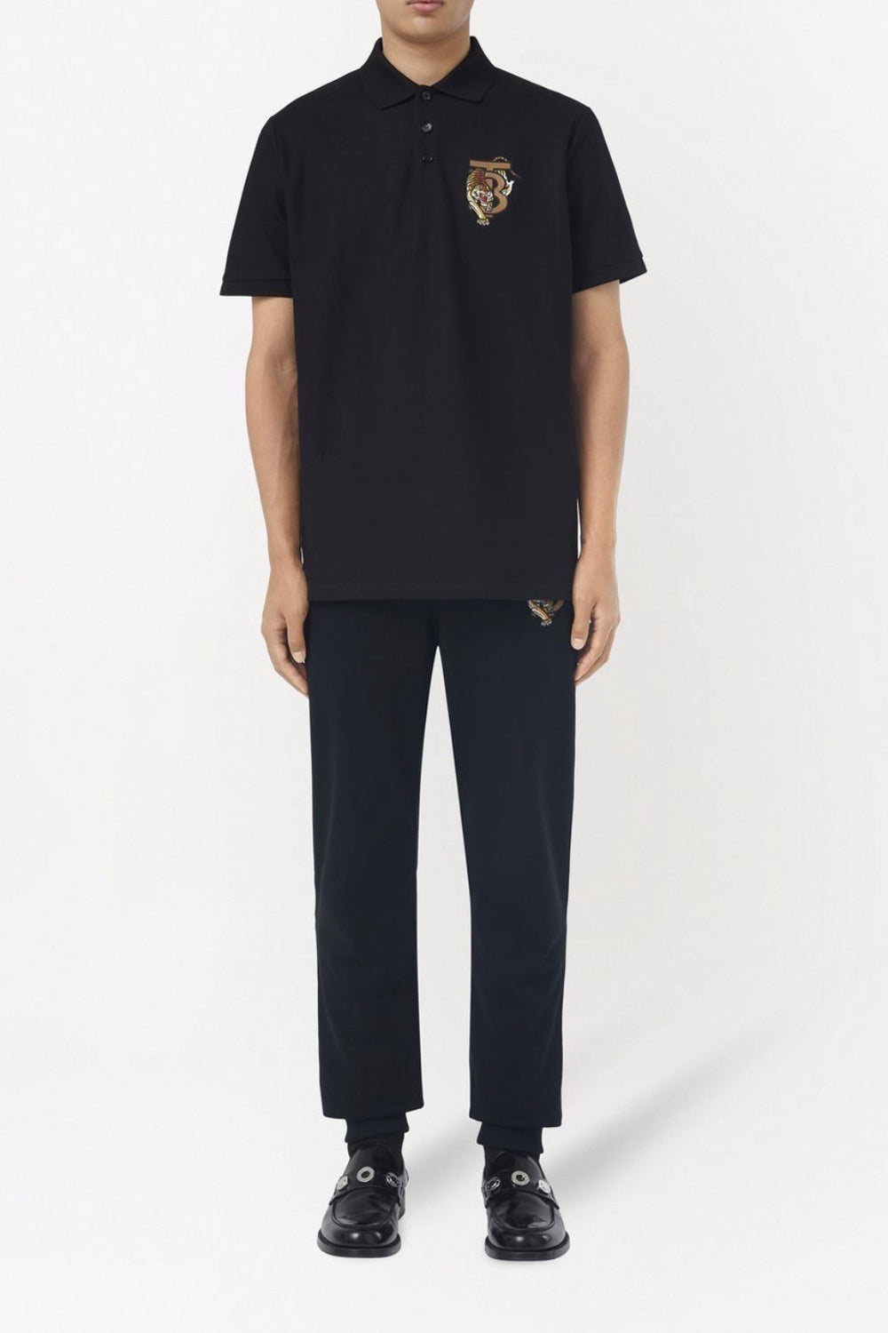 Burberry polo t-shirt logo monogram