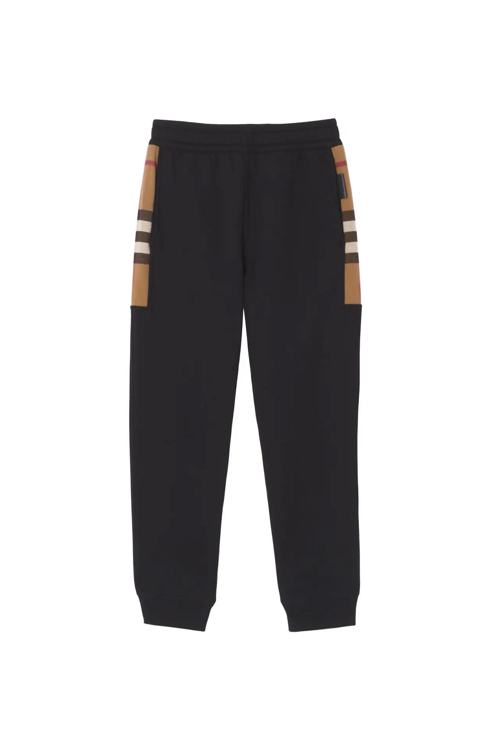 Burberry check-pattern track pants
