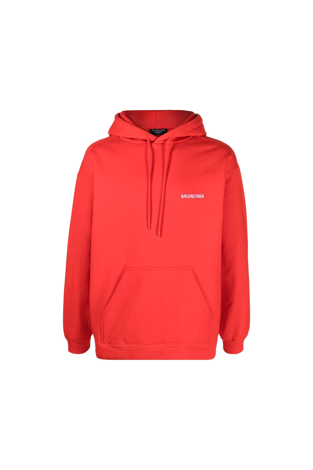 Balenciaga logo drawstring hoodie