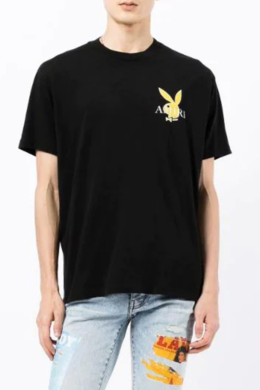 Amiri playboy black T-shirt