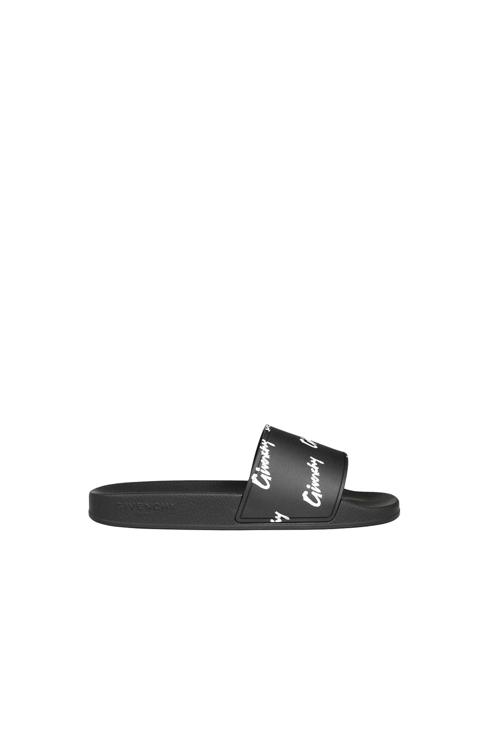 Givenchy logo slides black