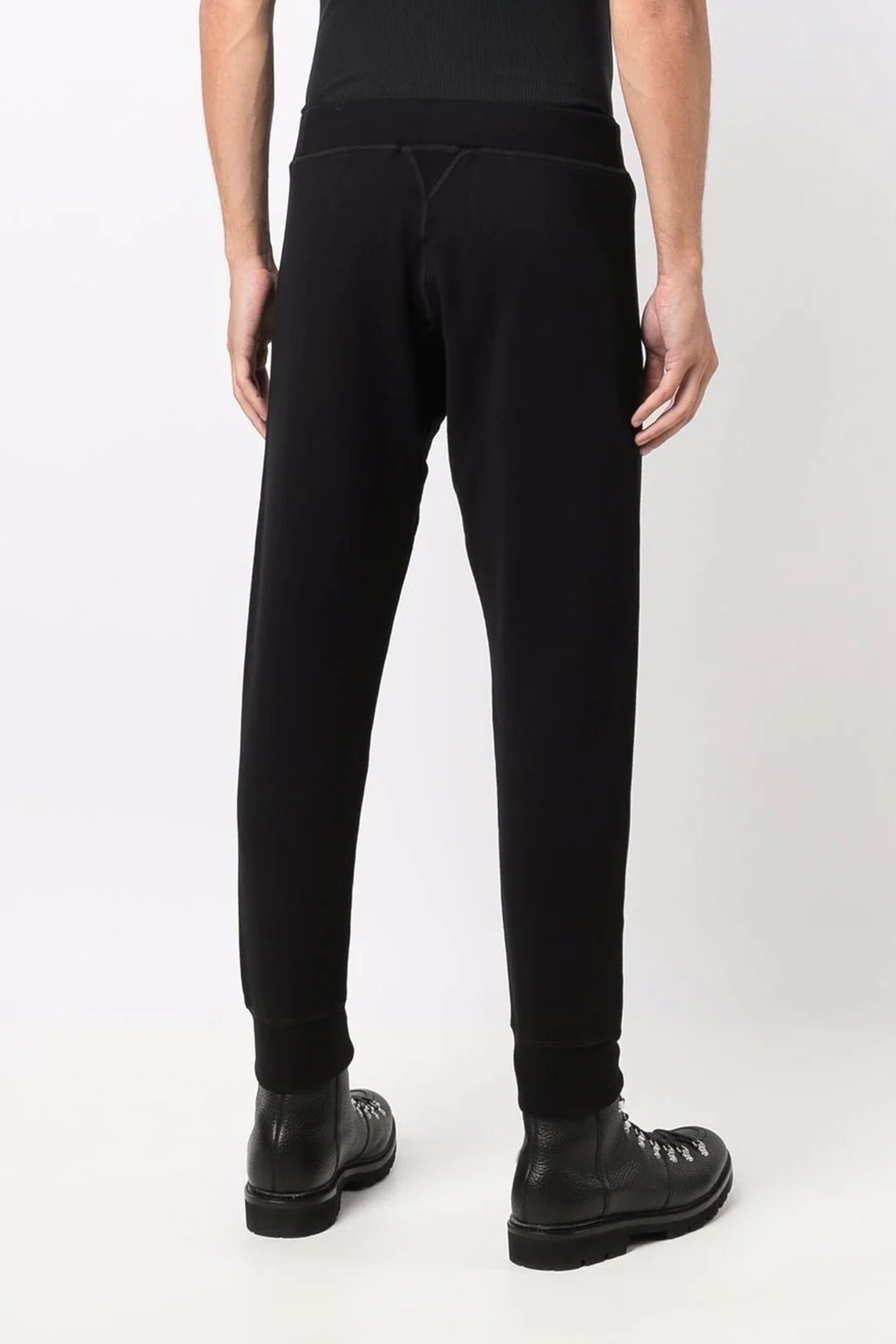 DSQUARED2 Black ICON Shine Logo Sweatpants