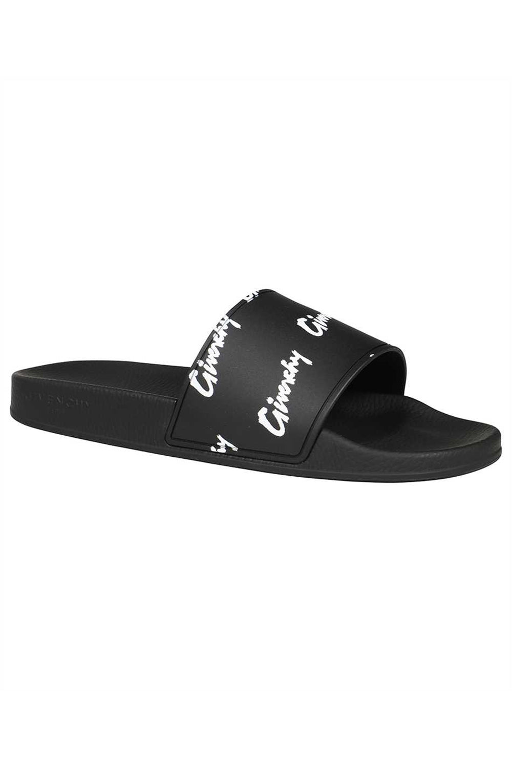Givenchy logo slides black