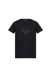 Balmain Black Logo T-Shirt