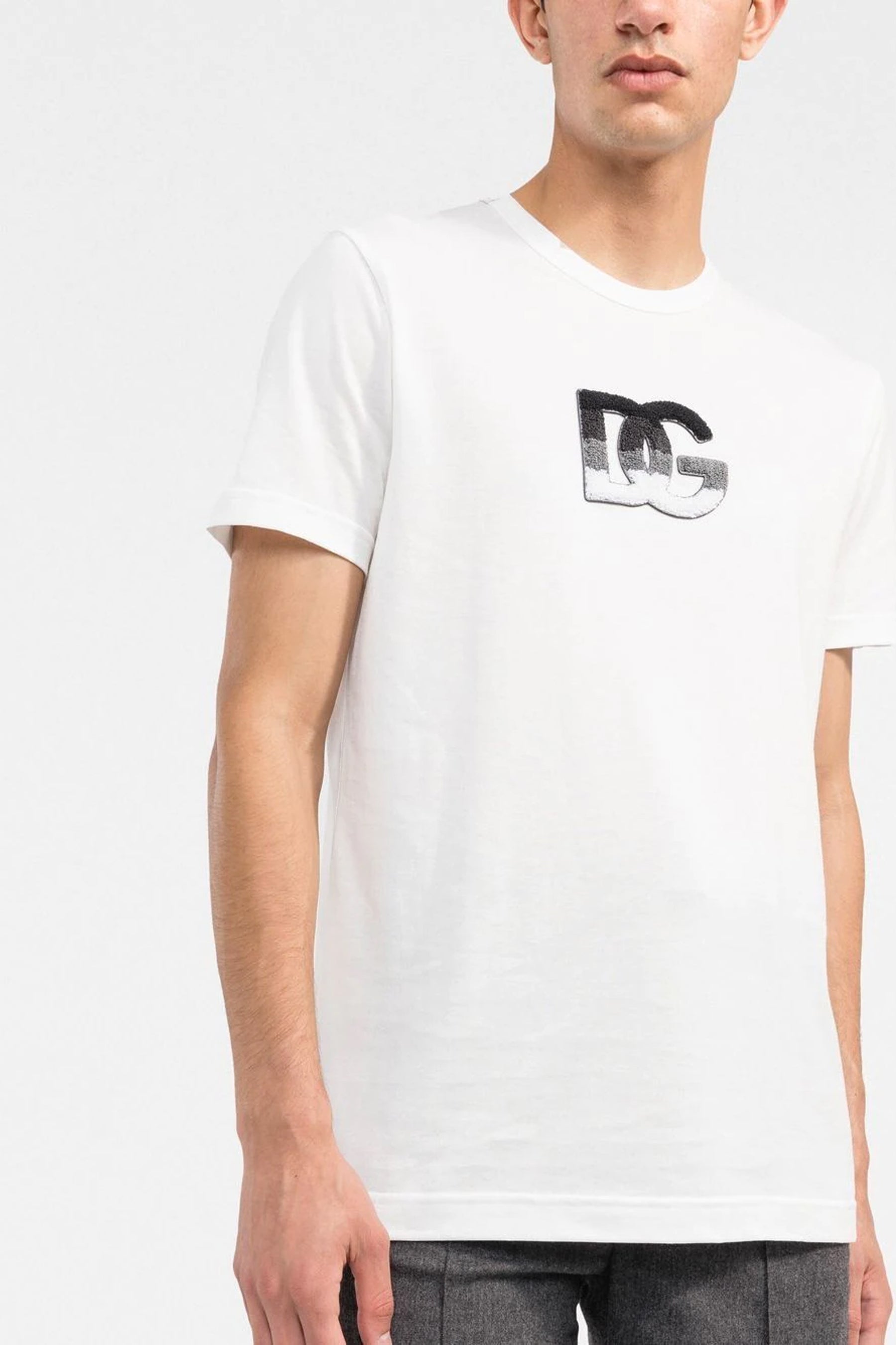 Dolce & Gabbana logo-patch T-shirt