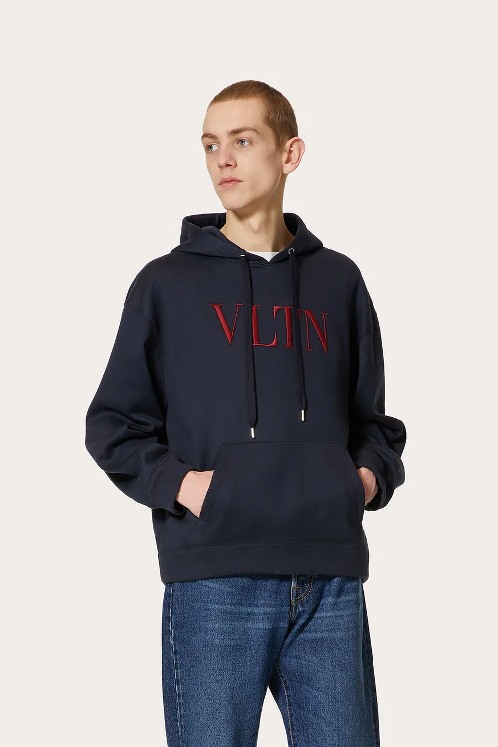 Valentino VLTN PRINT COTTON HOODIE
