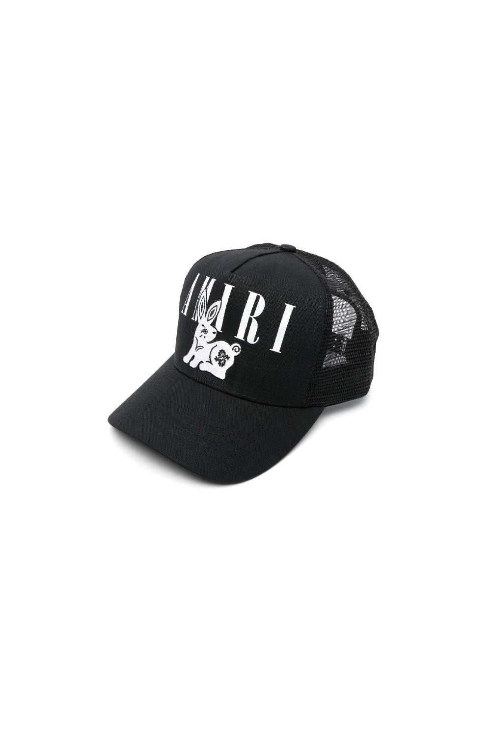 Amiri logo-print trucker cap