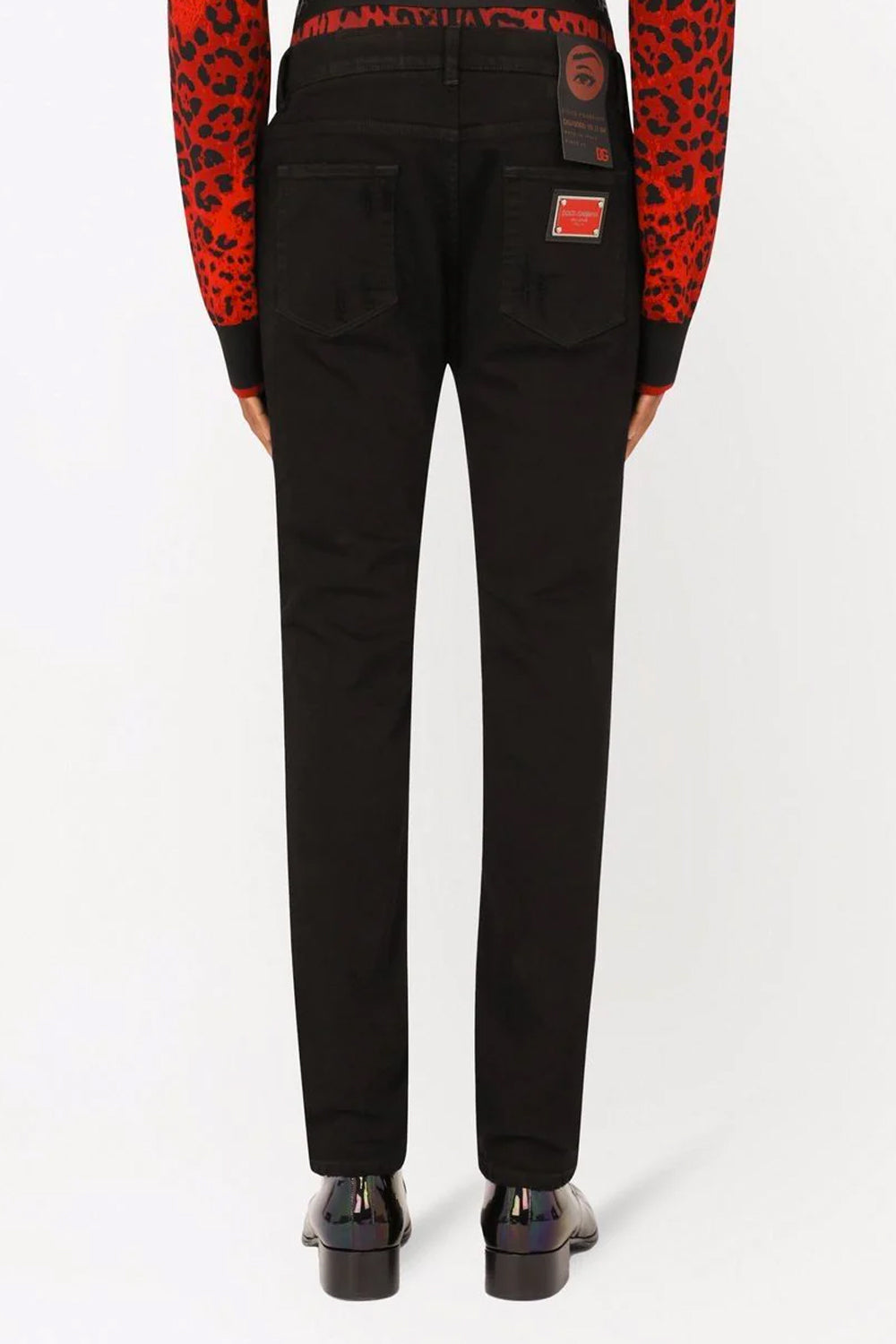 Dolce & Gabbana distressed-effect skinny jeans