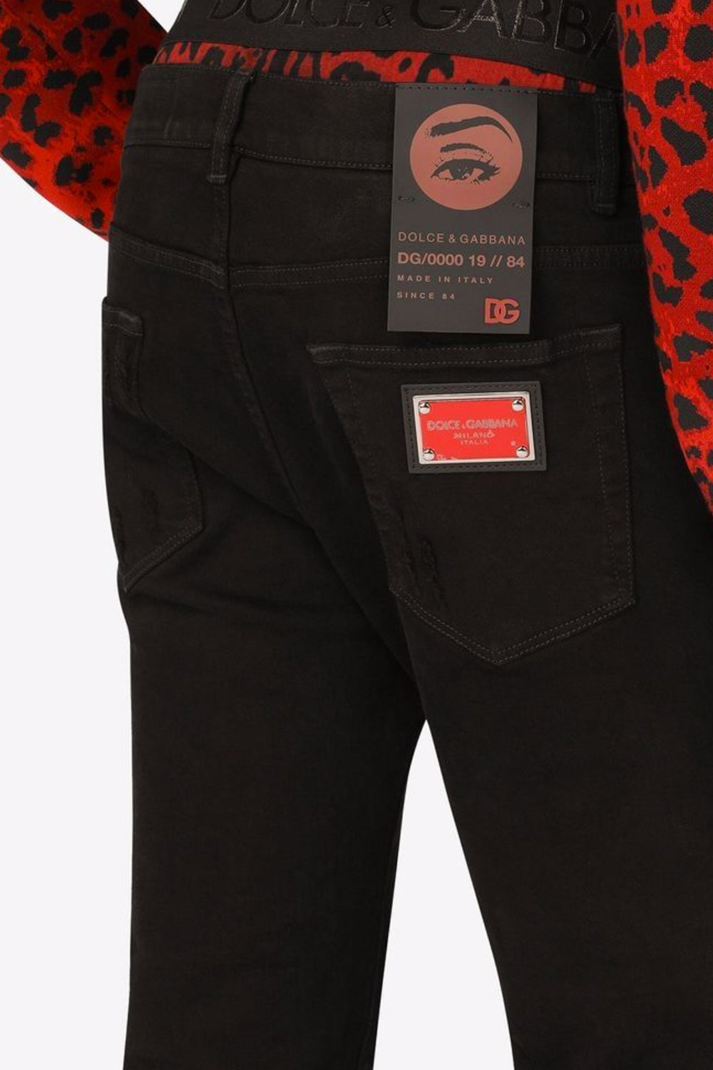 Dolce & Gabbana distressed-effect skinny jeans