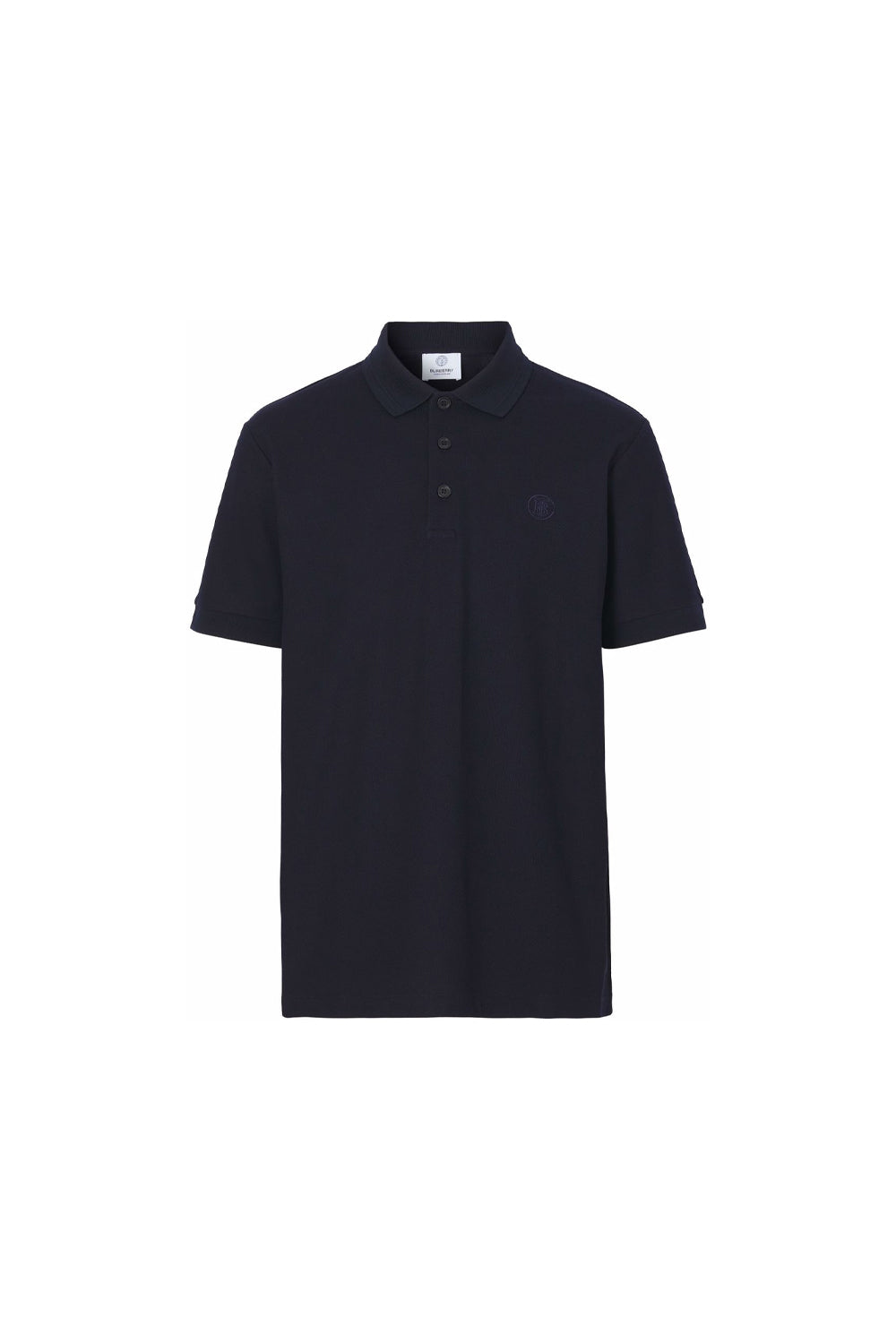 Burberry Monogram motif cotton-piqué polo shirt blue navy