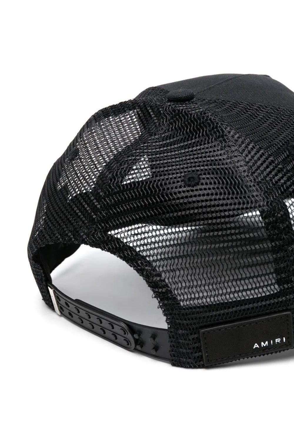 Amiri logo-print trucker cap